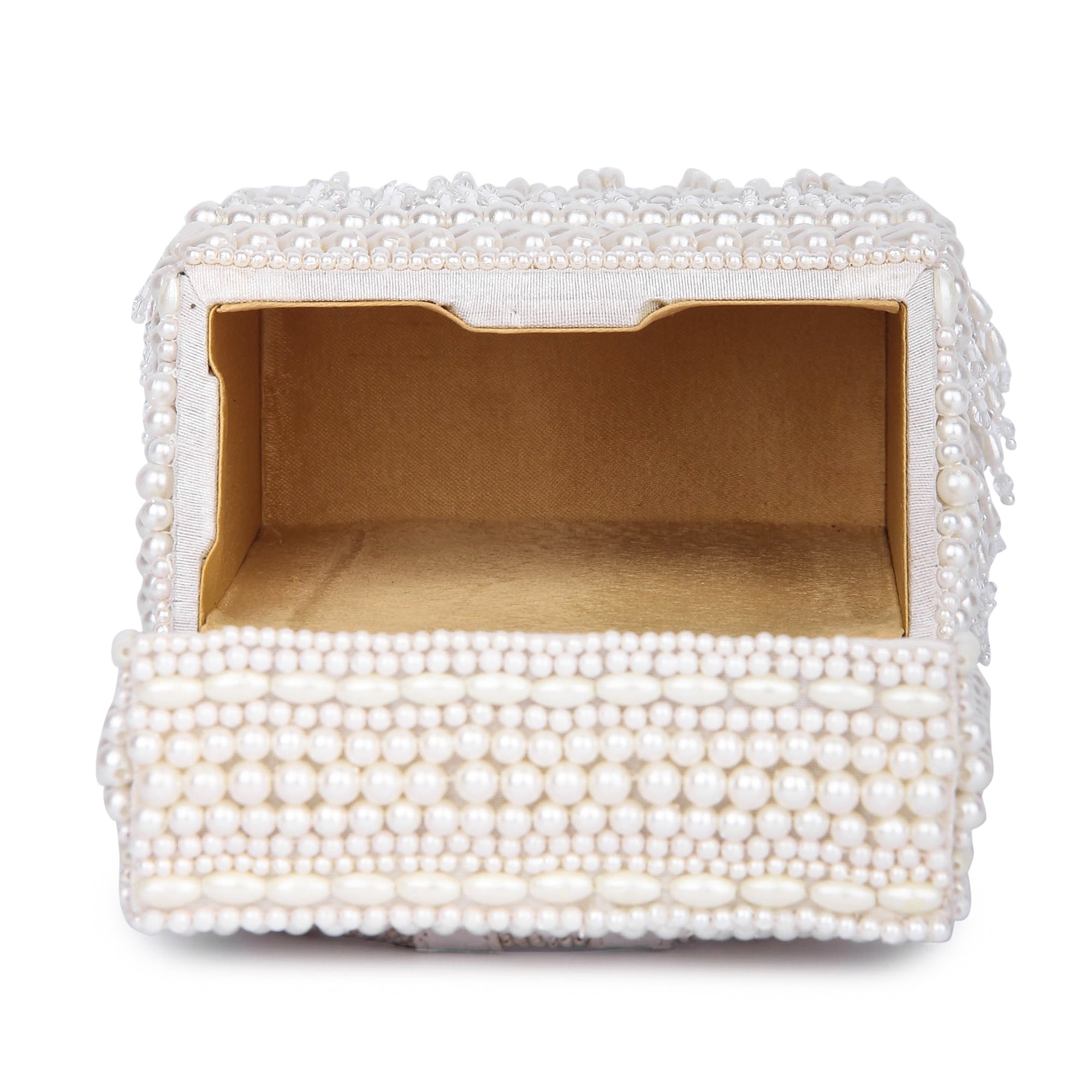 White sunayena clutch