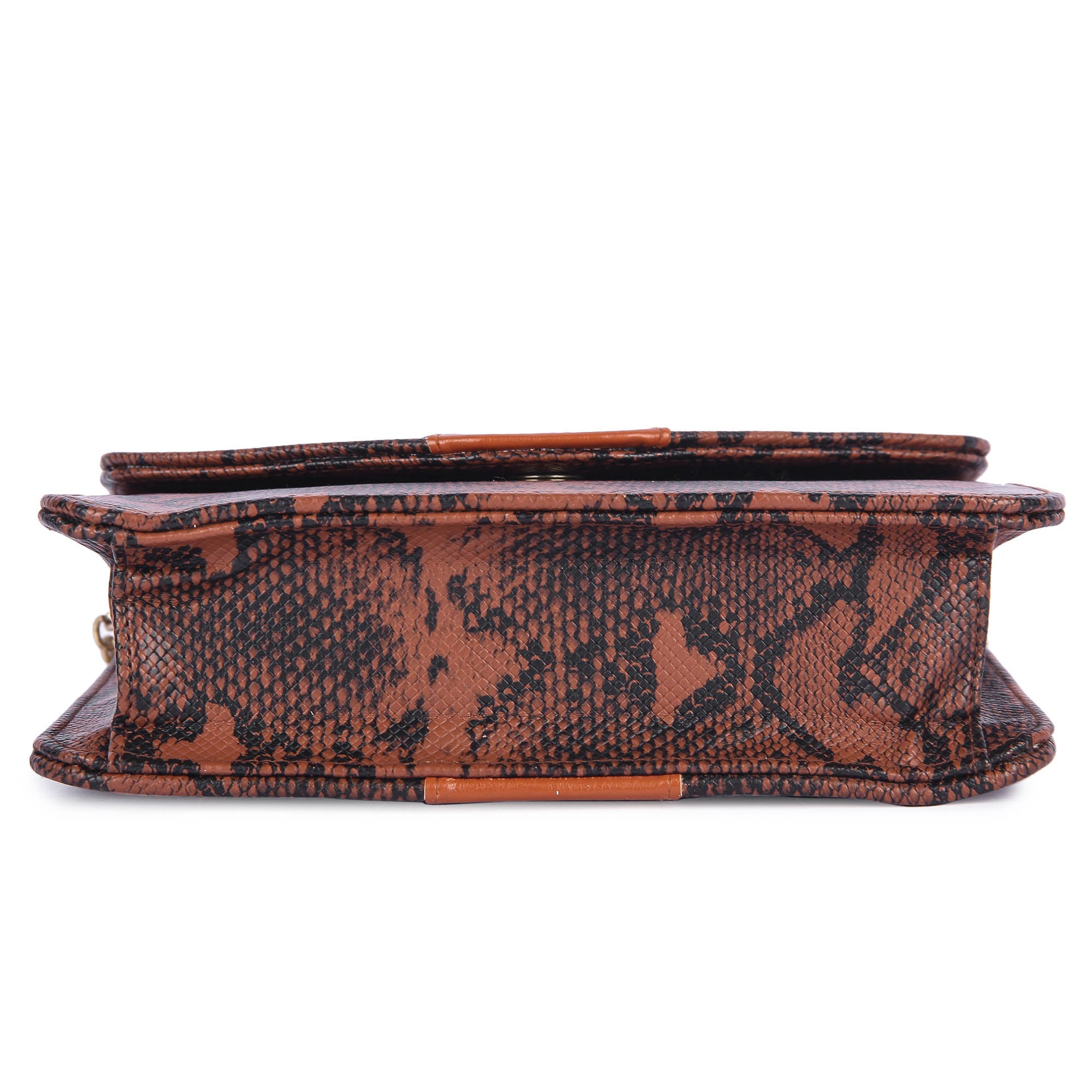 Vegan tan clutch