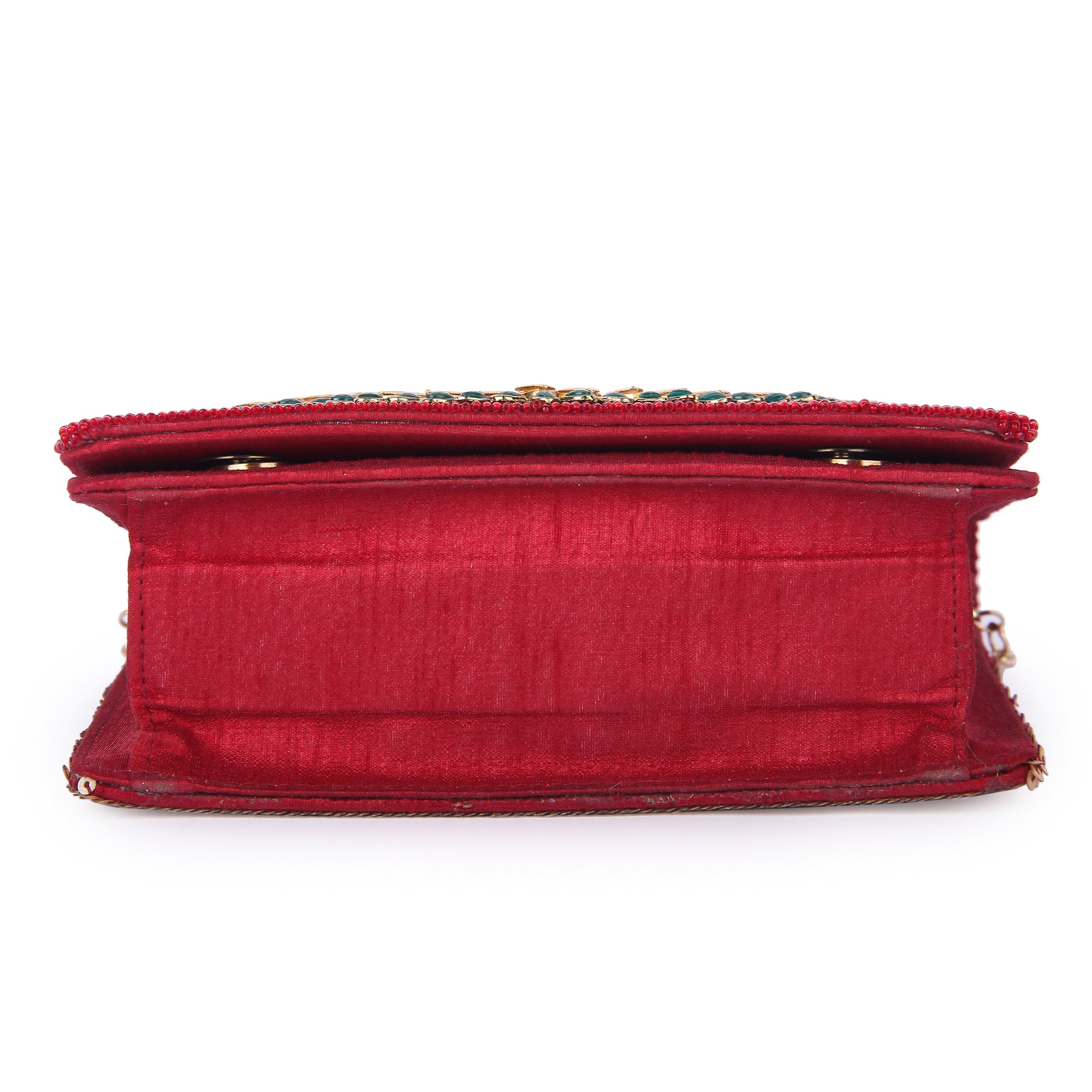 Pasha red clutch