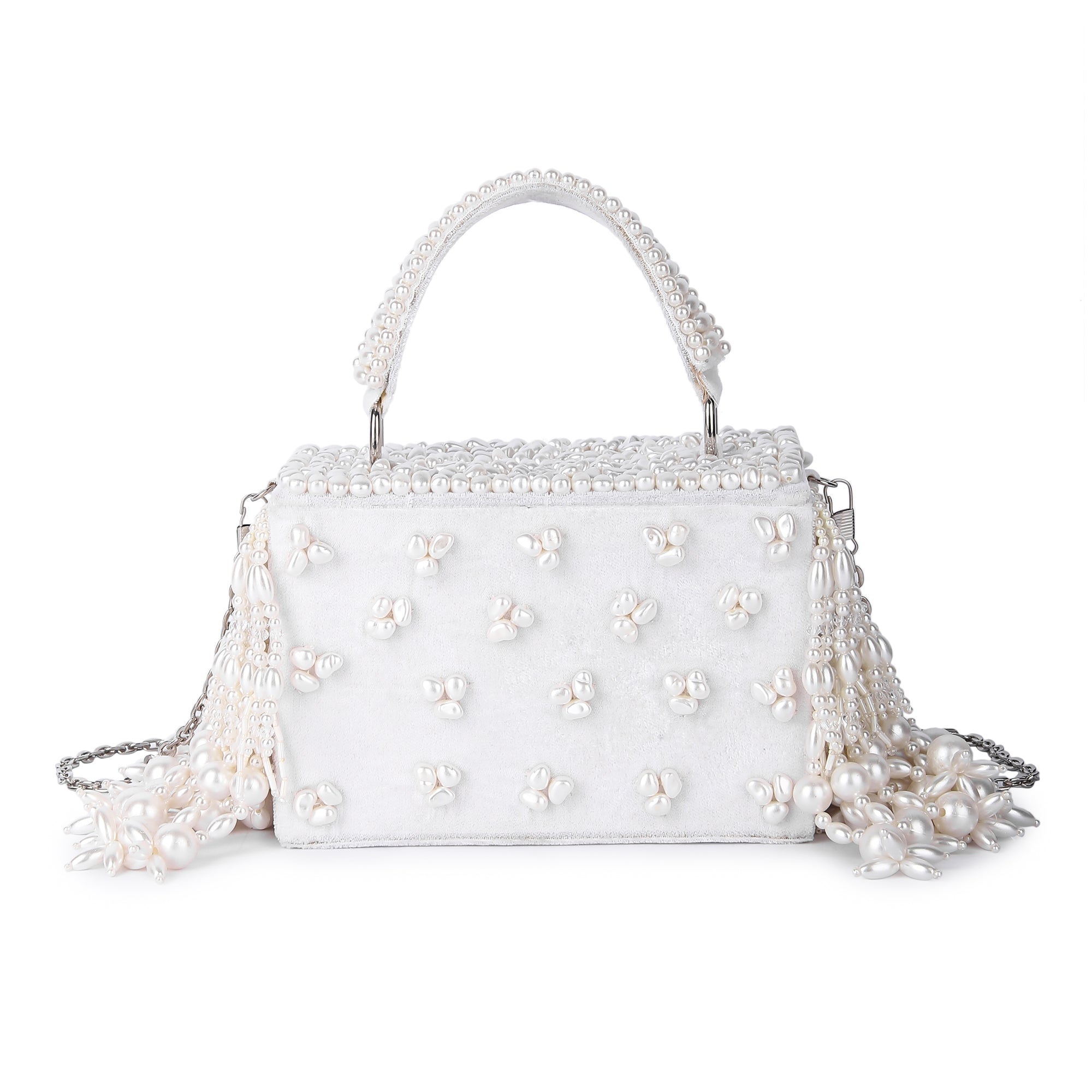 White anaisha clutch