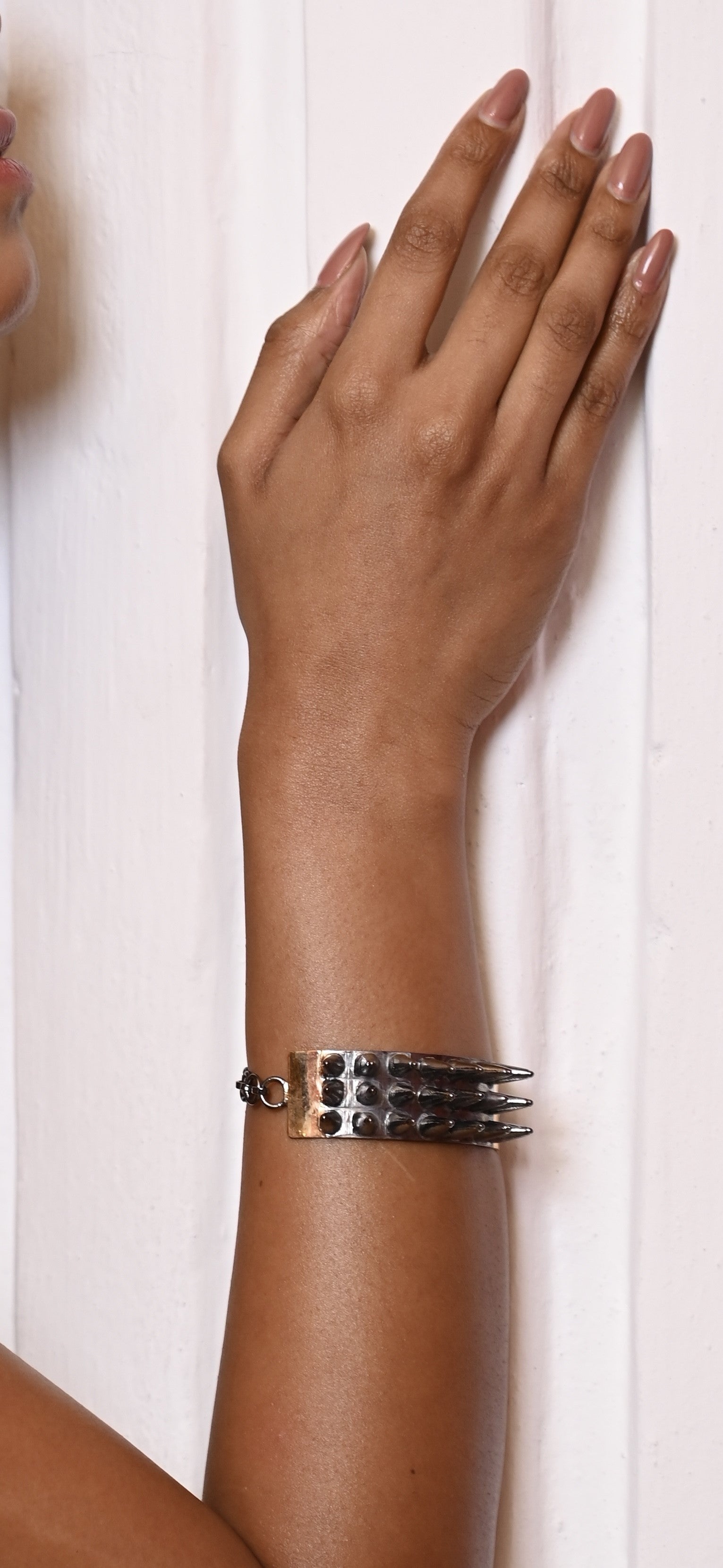 EDGY ELEGANCE SPIKE BRACELET