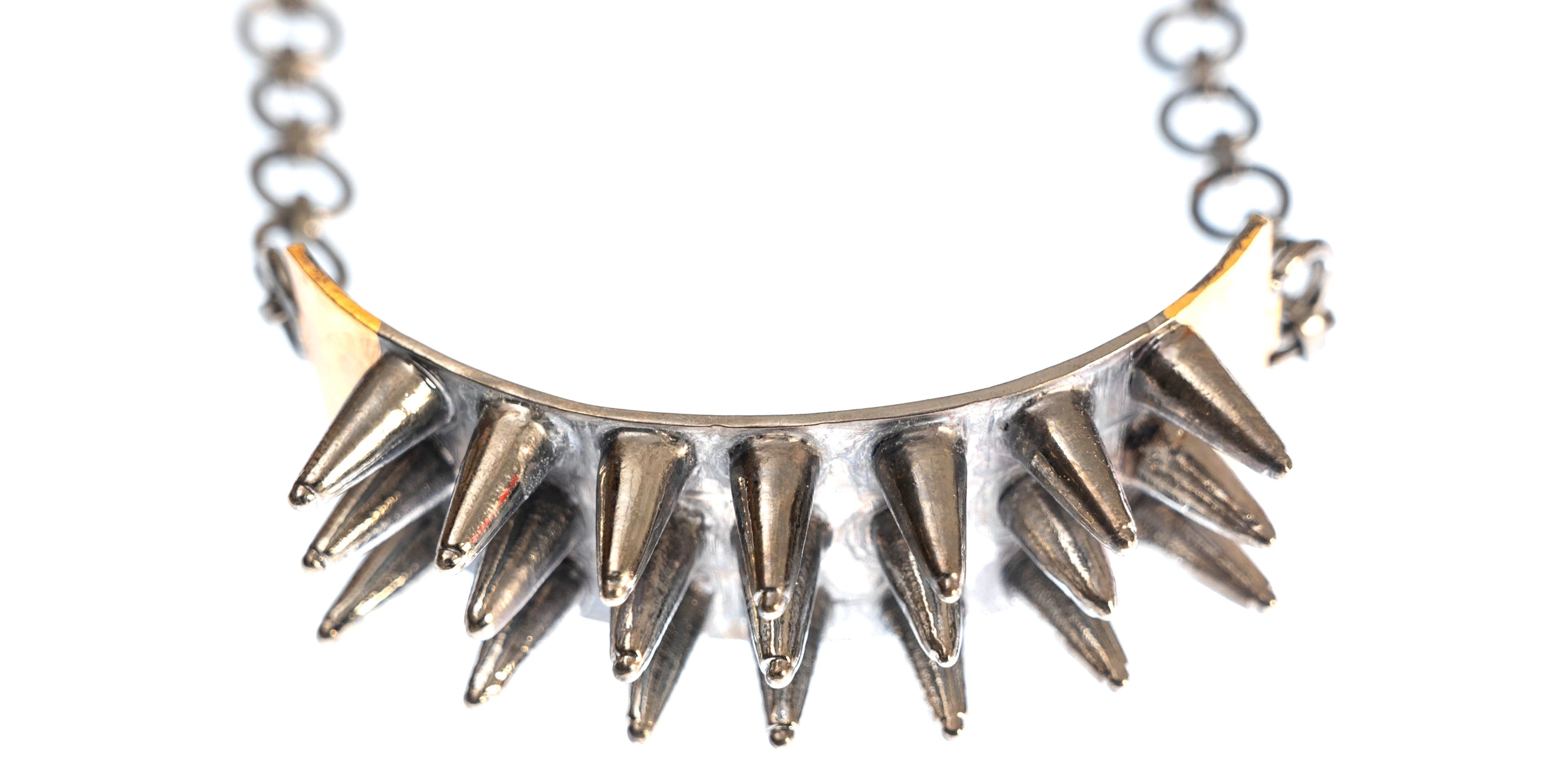 EDGY ELEGANCE SPIKE BRACELET