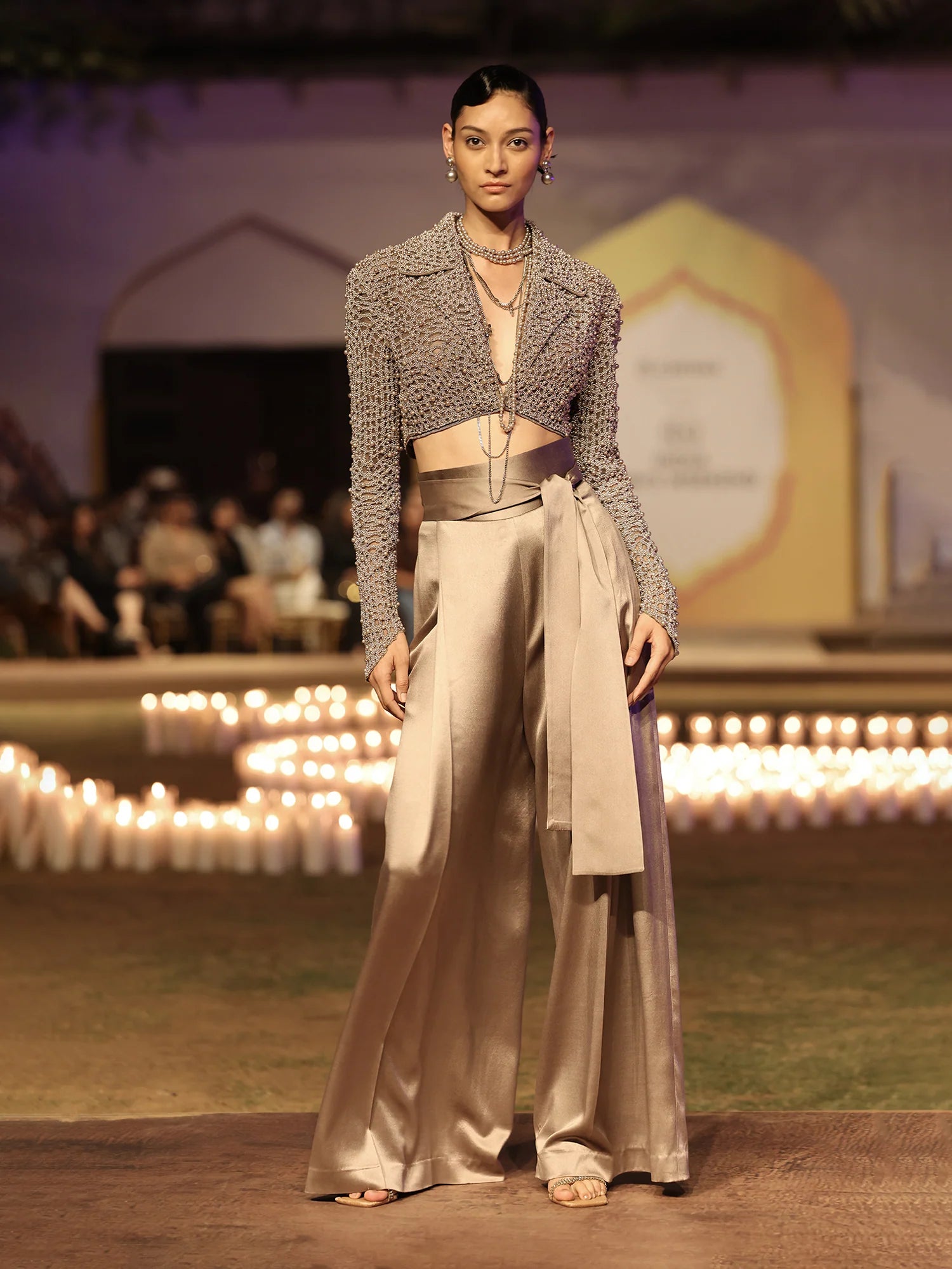 Primus Pearl Crop Jacket Set