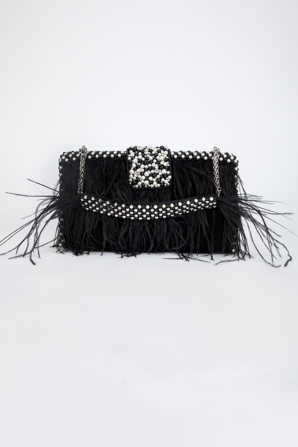 KIRAZ CLUTCH-BLACK