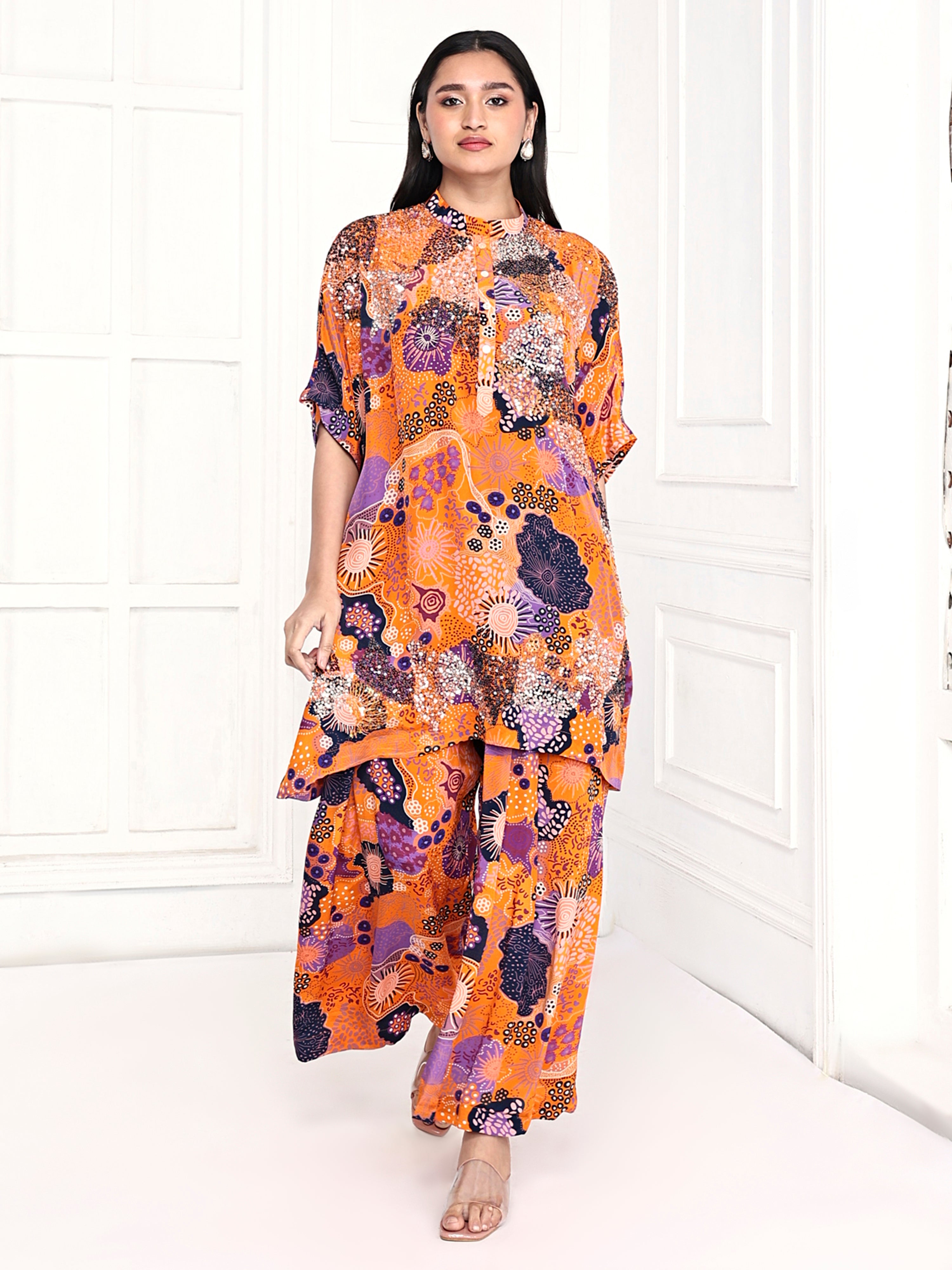 Short tunic with pant