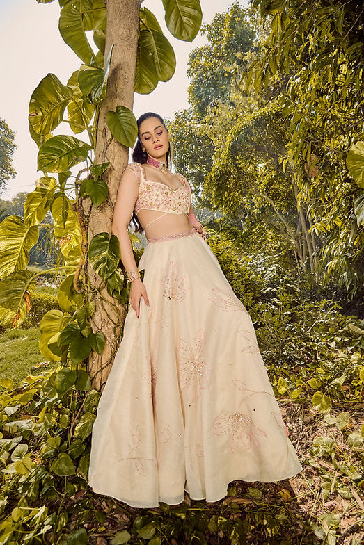 Dreamy Dahlia Lehenga Set