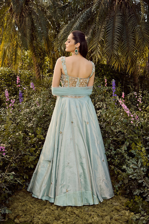 Soft Haze Lehenga Set