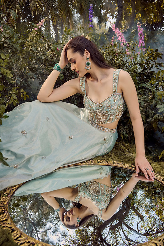 Soft Haze Lehenga Set