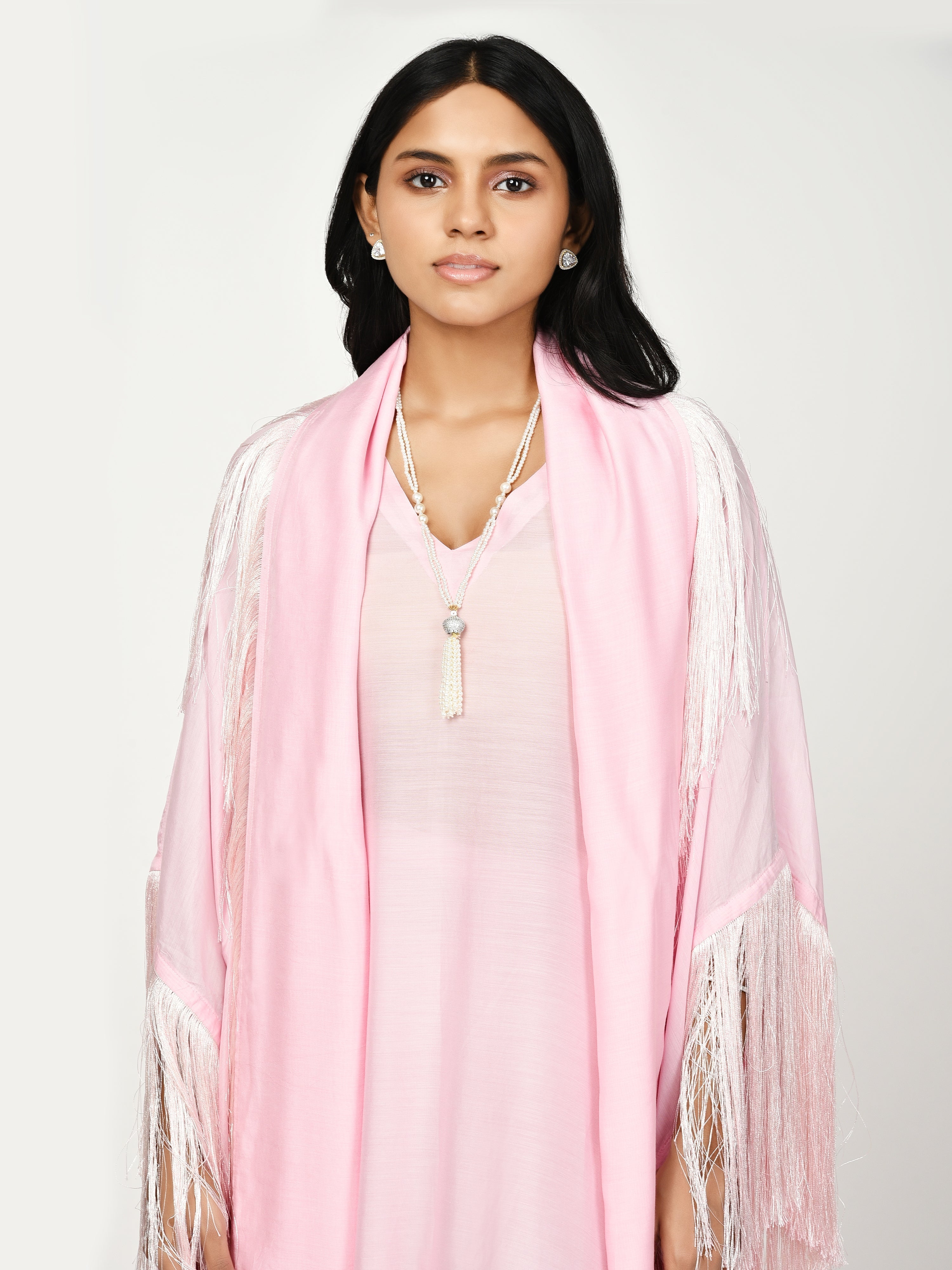 Pink Kaftan Set