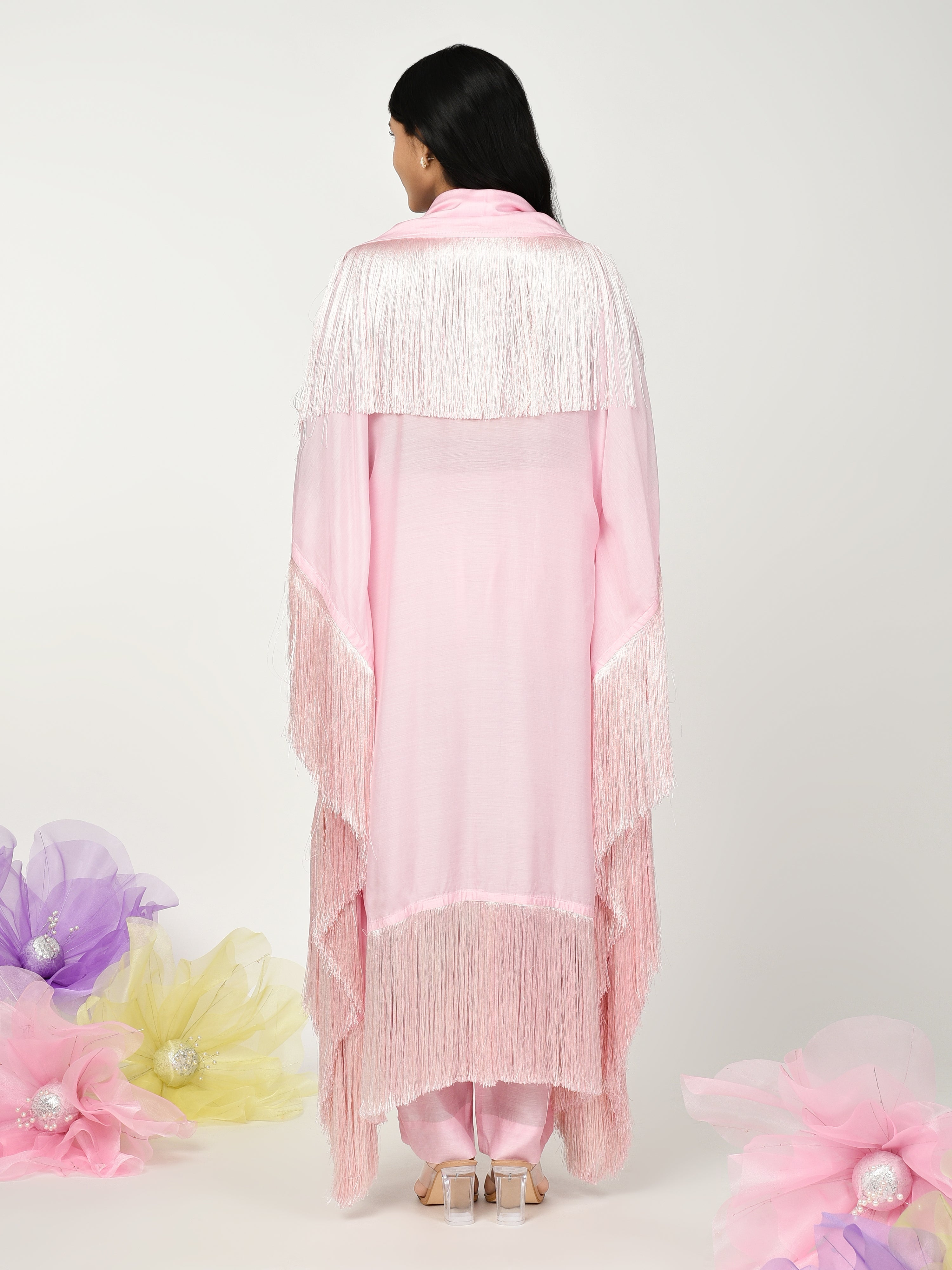 Pink Kaftan Set