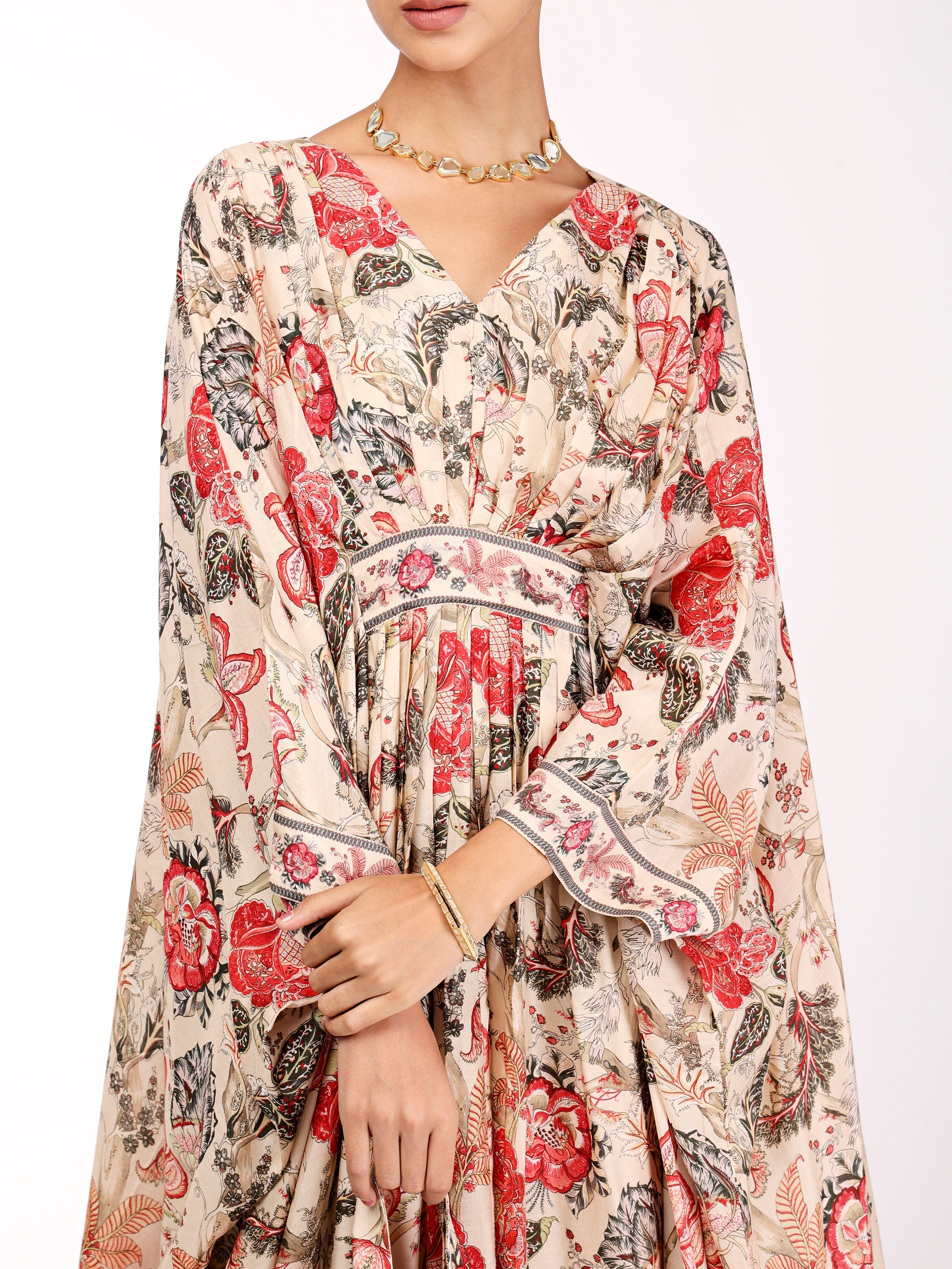 Bahaar Kaftan with seperate inner