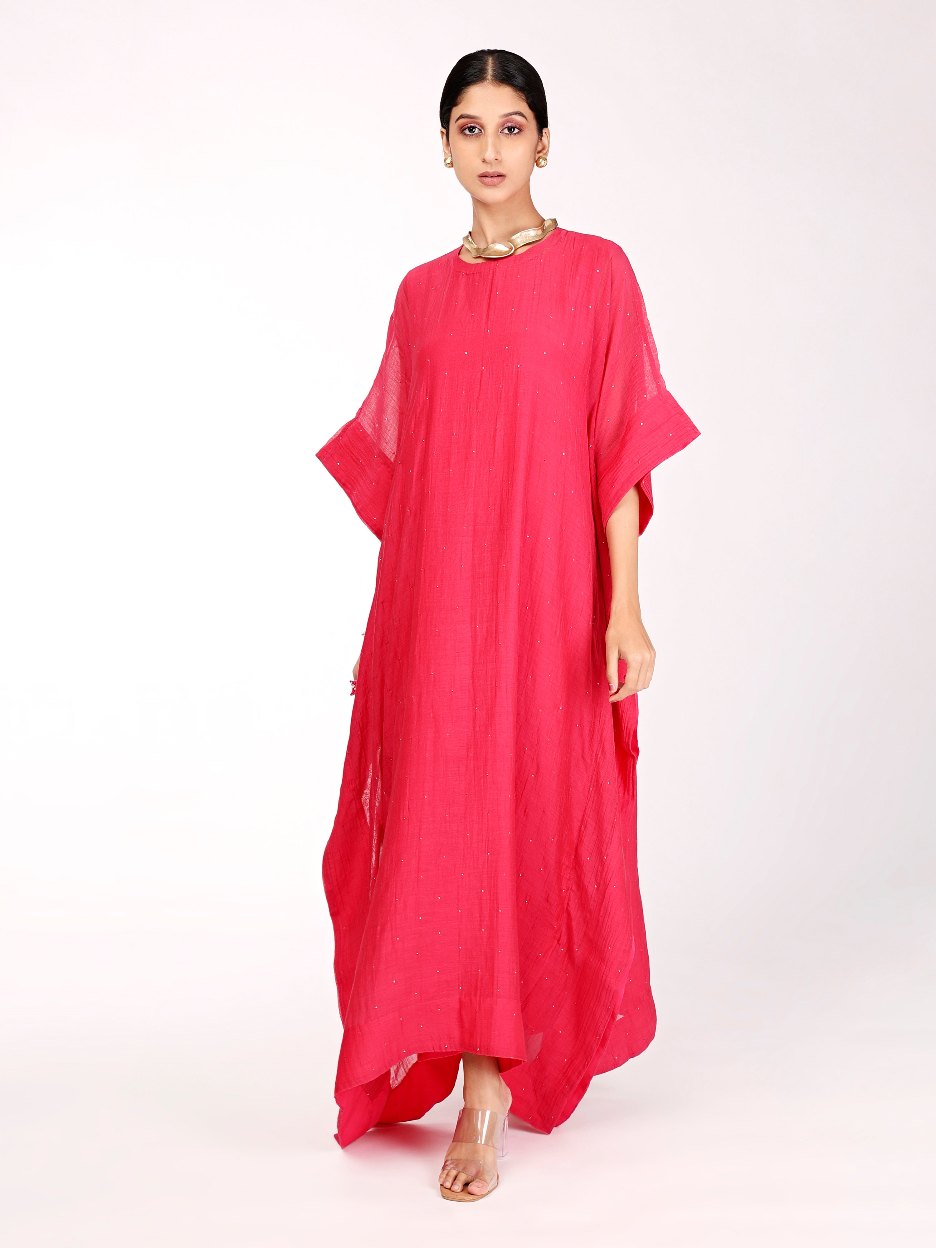 Hot Pink Kaftan