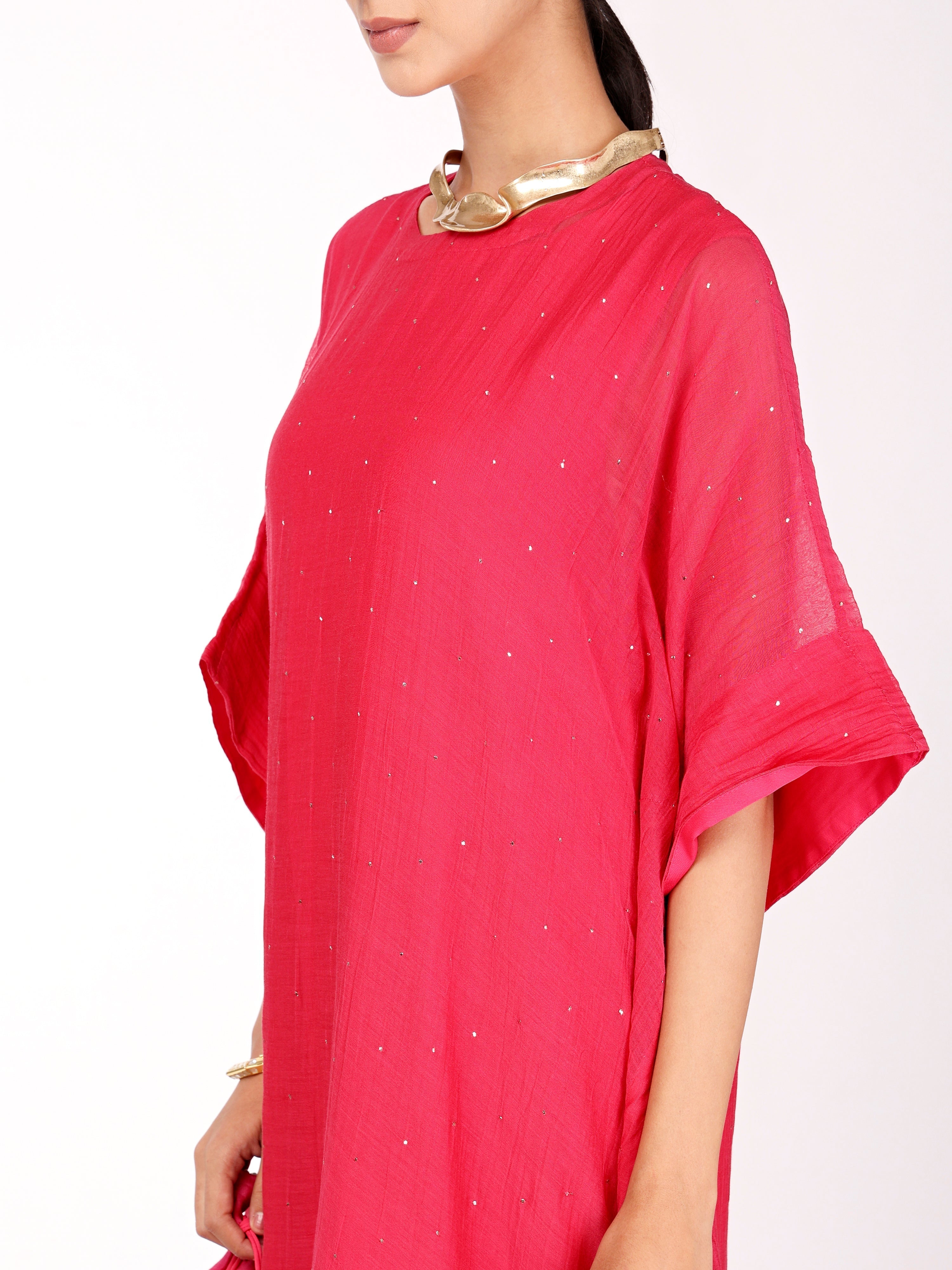 Hot Pink Kaftan