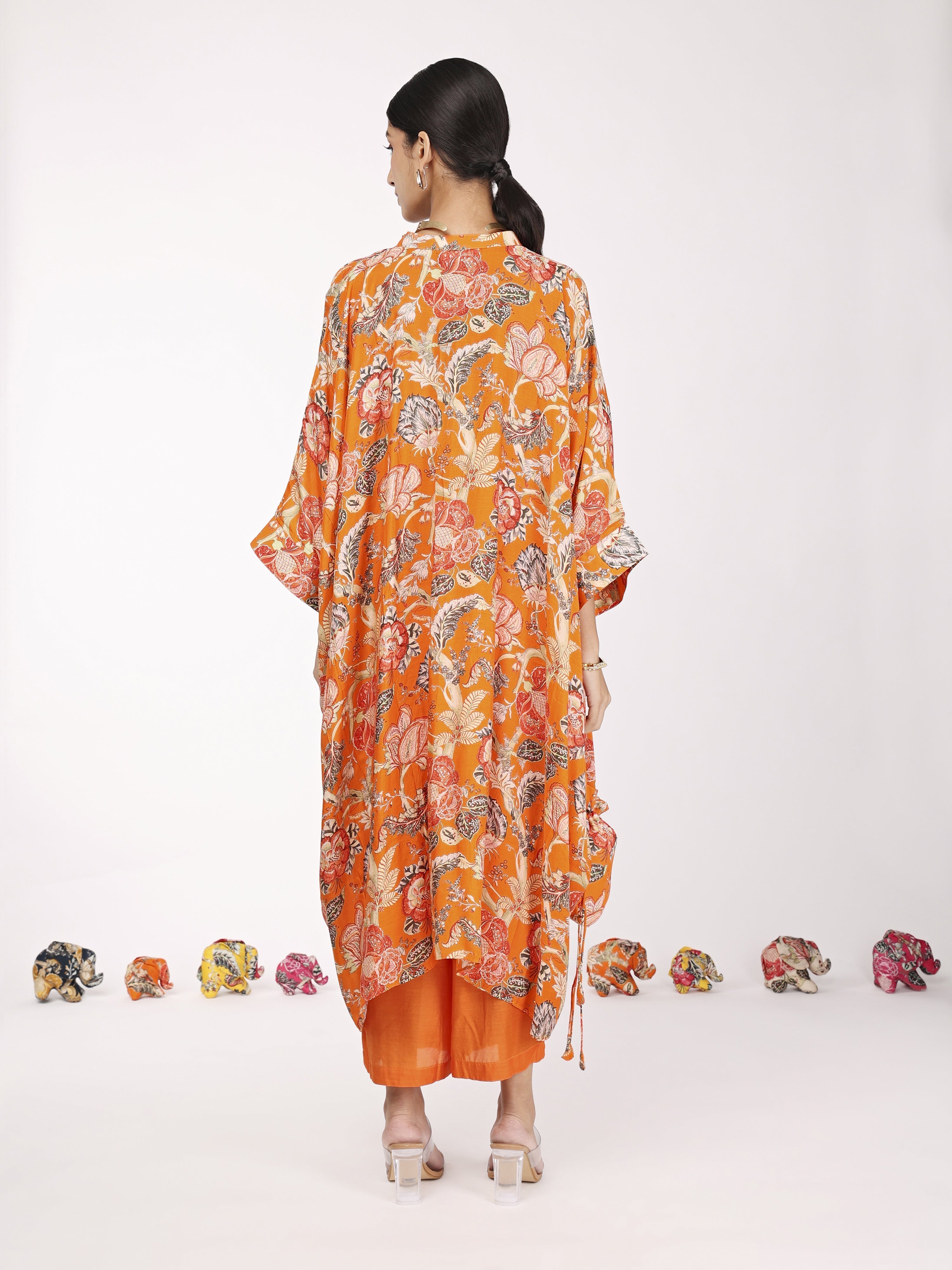Bagh Kaftan Tunic Set