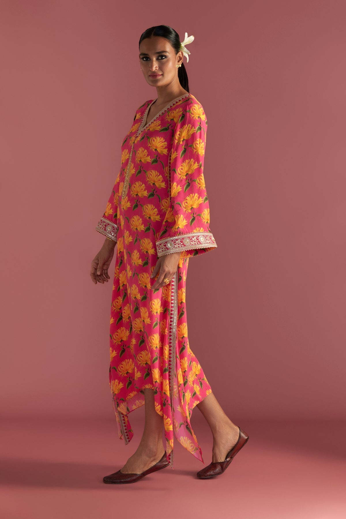BERRY PINK MIST KAFTAN
