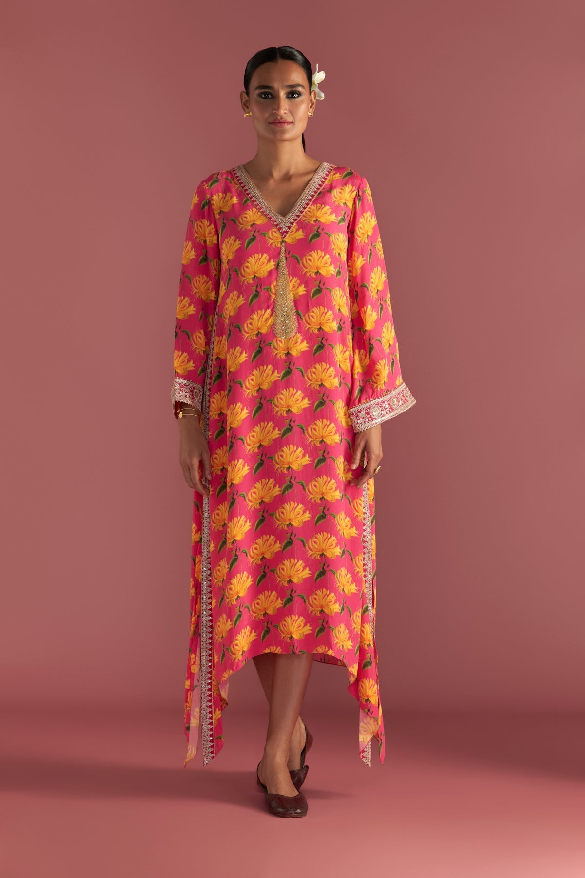 BERRY PINK MIST KAFTAN