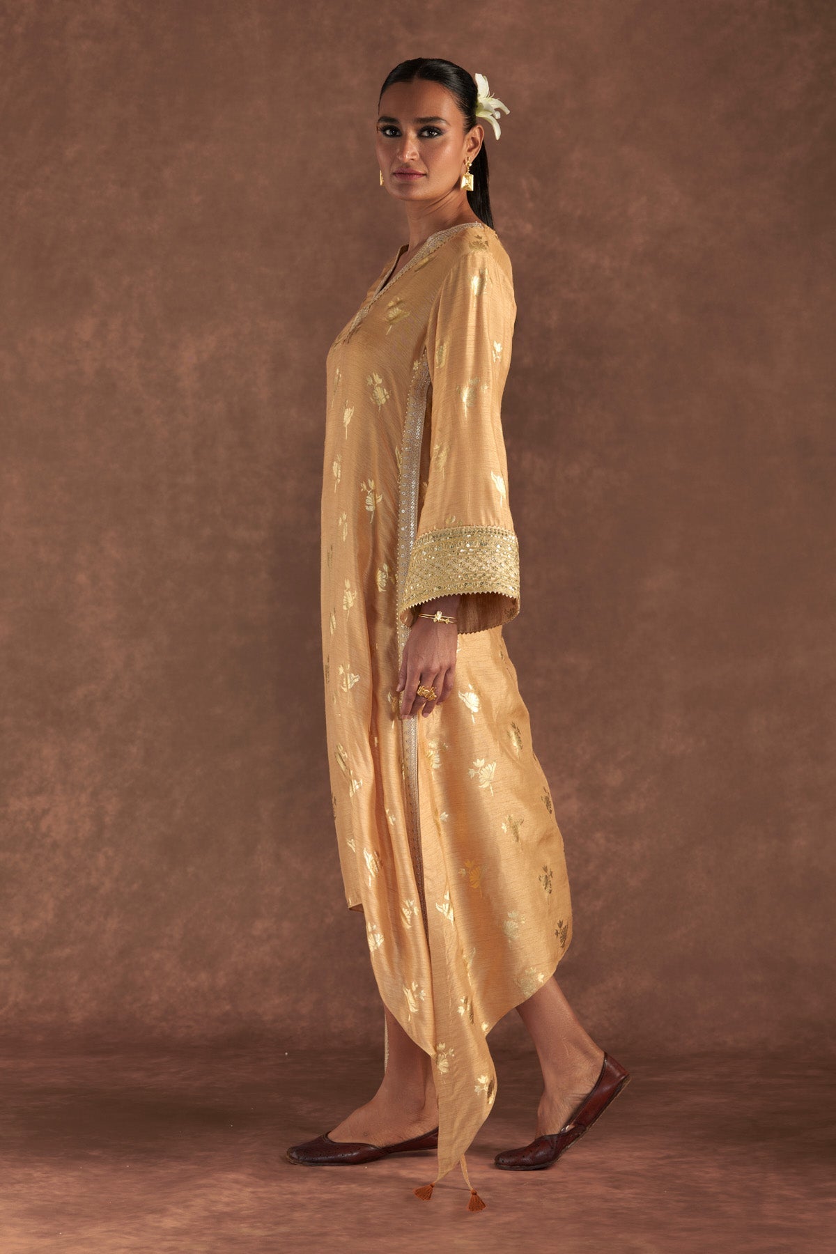 BEIGE IRISBUD KAFTAN