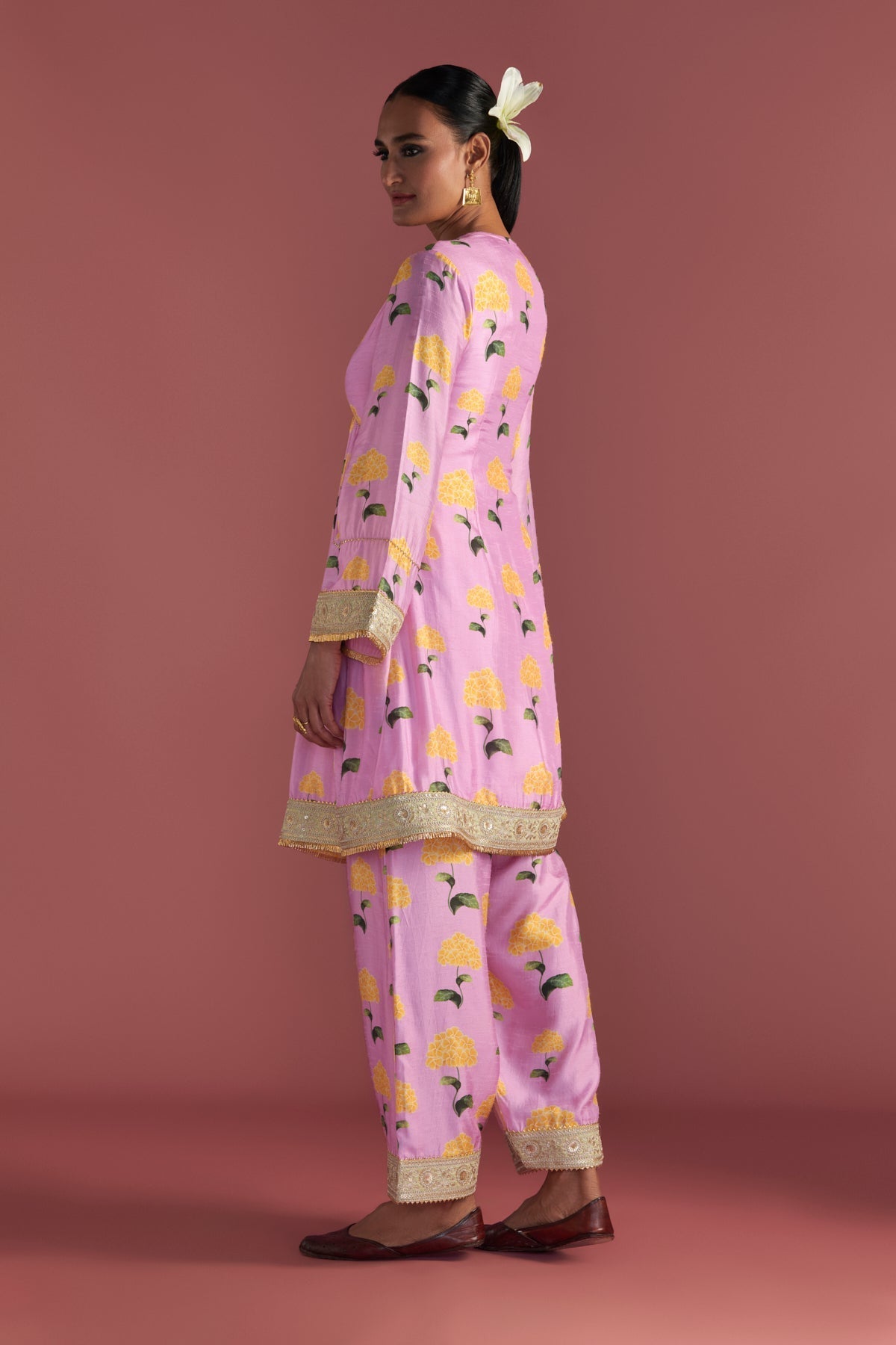 BLUSH HONEYCOMB SALWAR SET