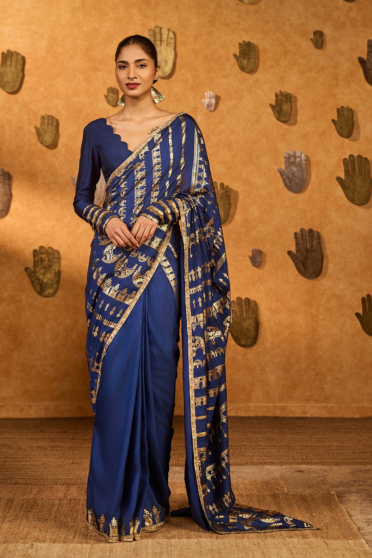 SAPPHIRE MIDAS TOUCH SAREE