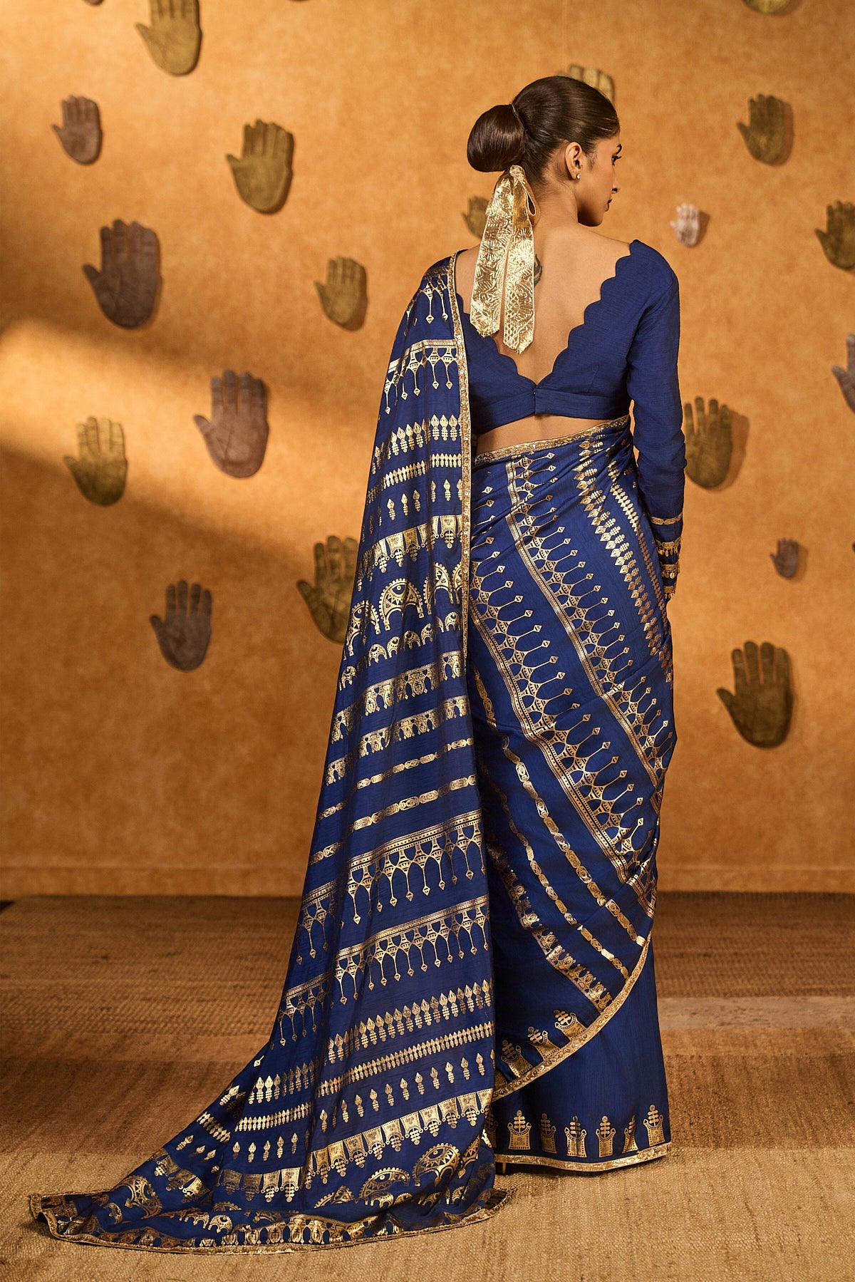 SAPPHIRE MIDAS TOUCH SAREE
