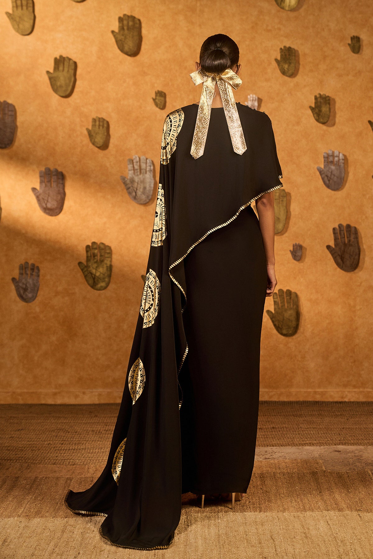 MOONFISH DRAPED SKIRT SET