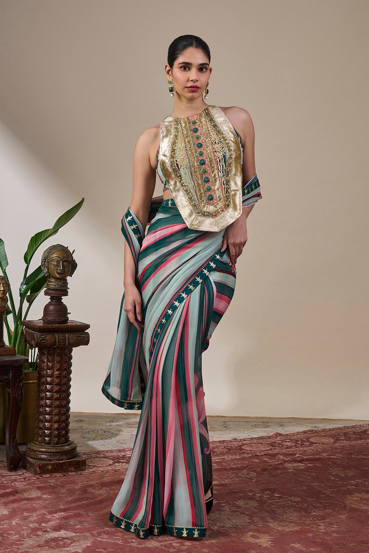 Jharokha Jazz Saree