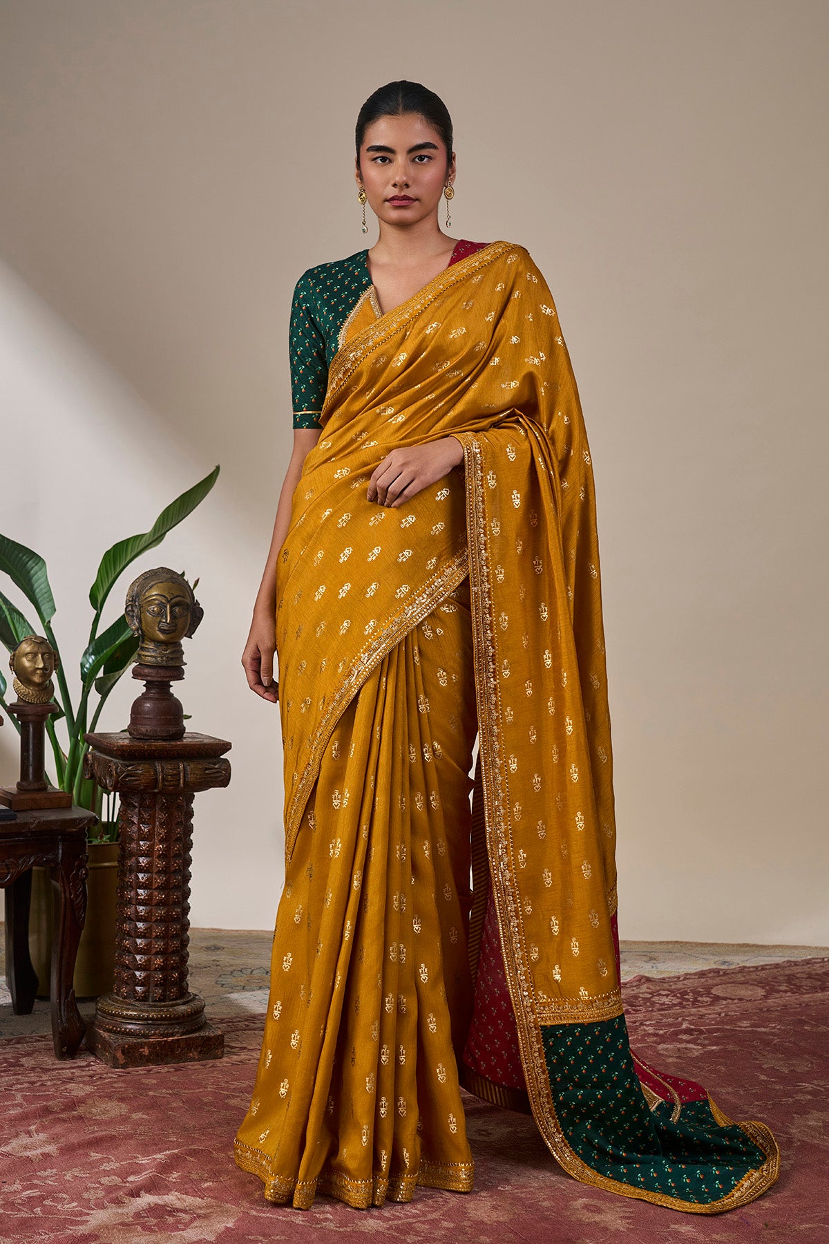 Panna And Rubi Saree
