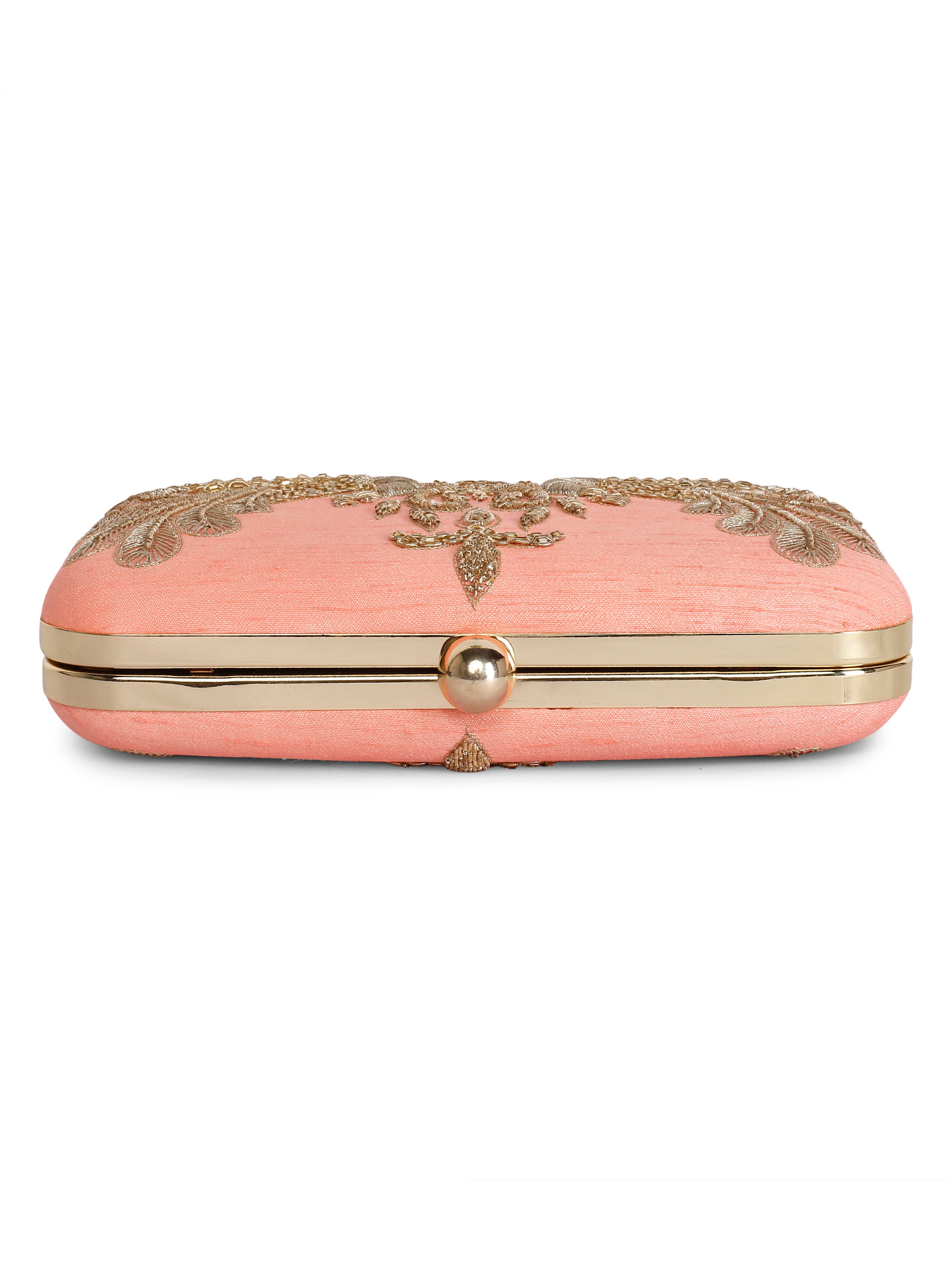 Peacock couple clutch