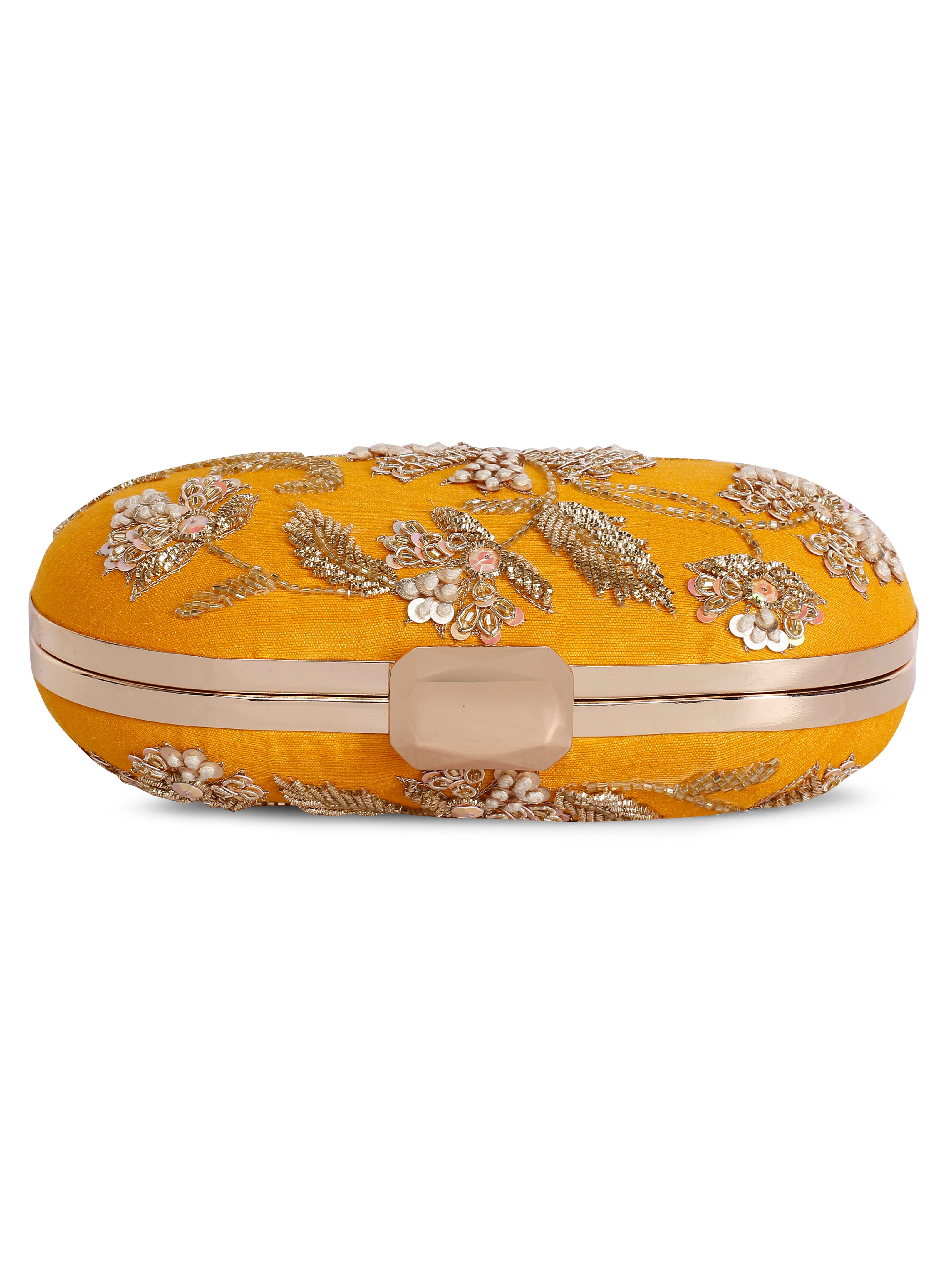 Yellow Sunshine clutch