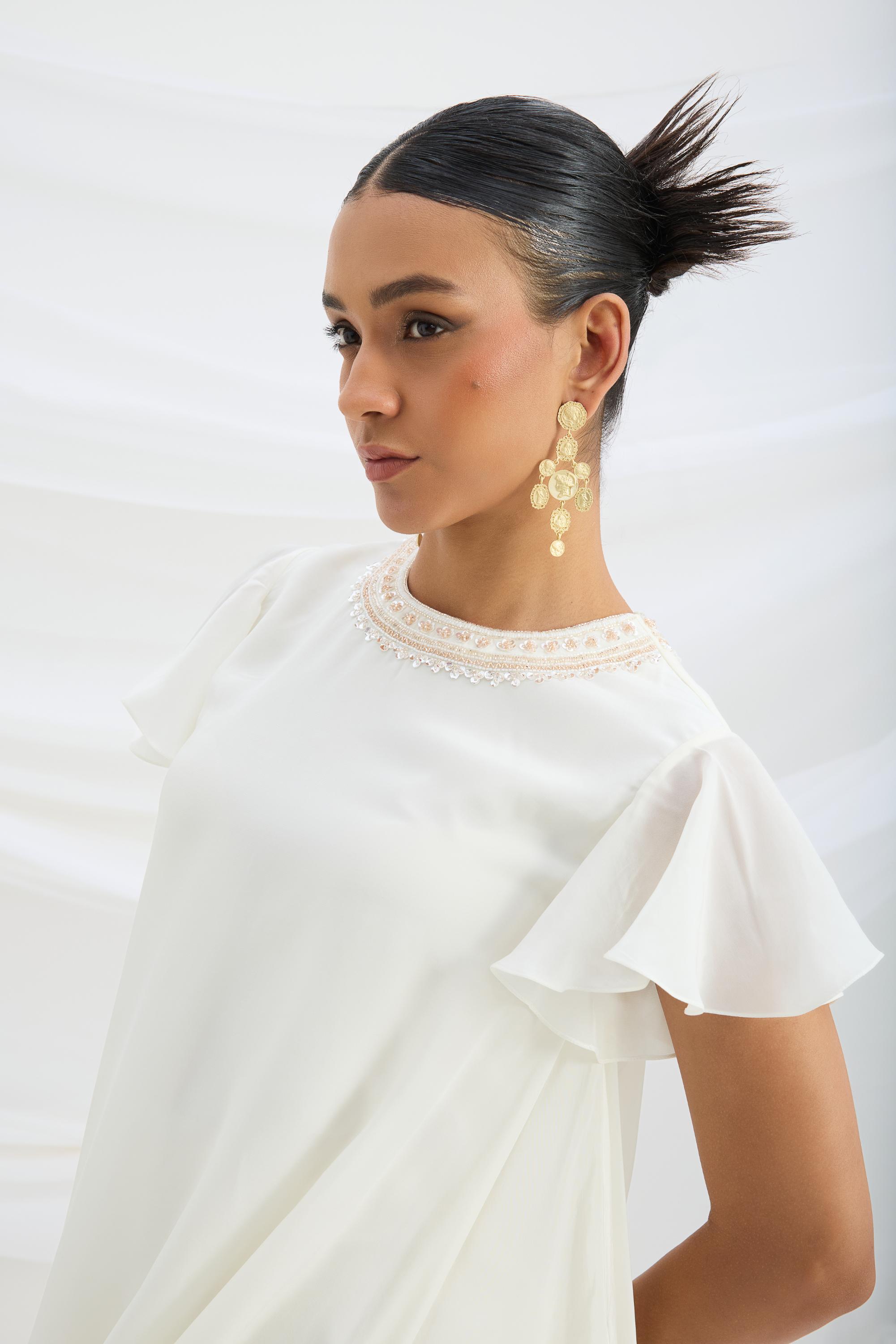 DRAPE DRESS