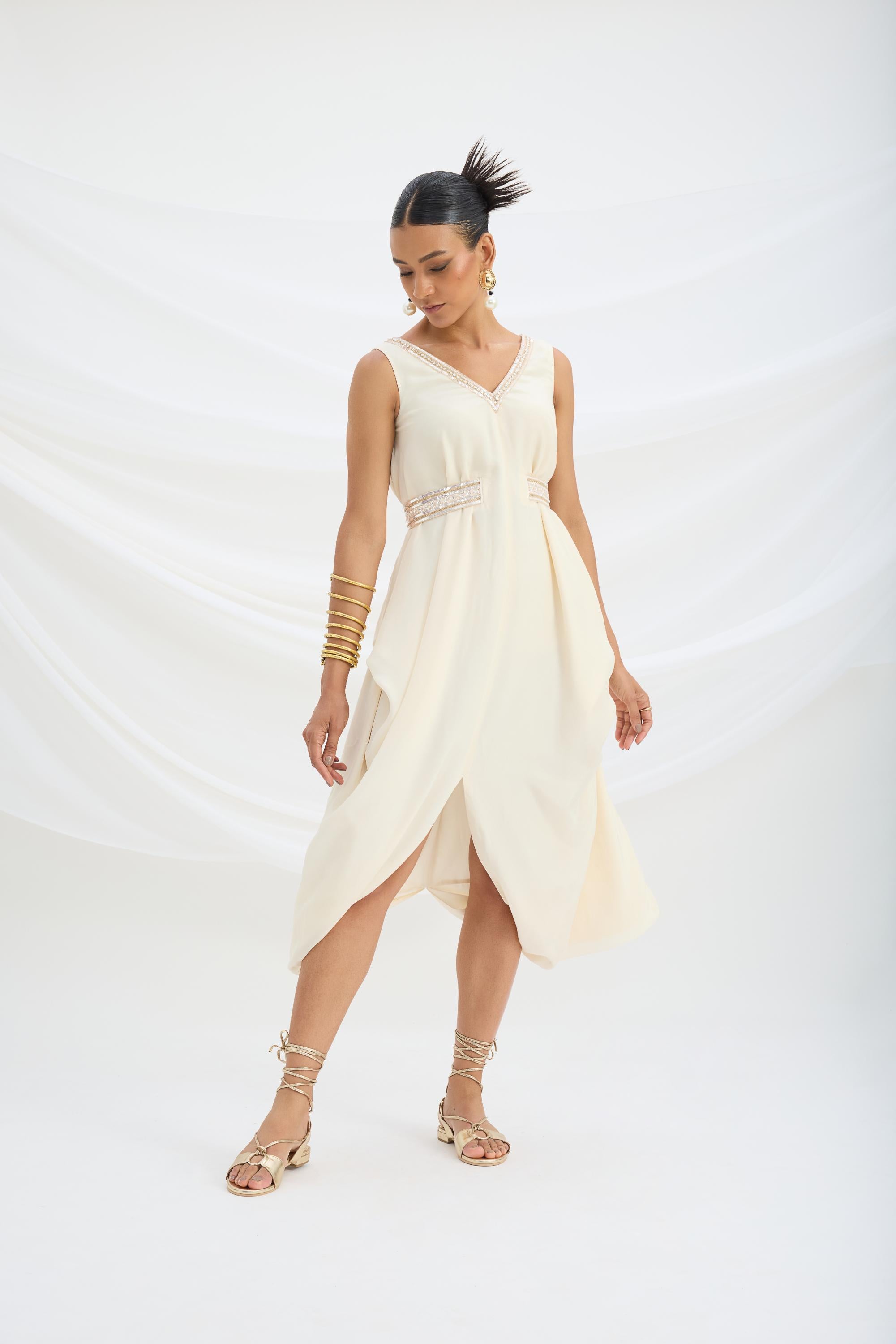 DRAPE DRESS