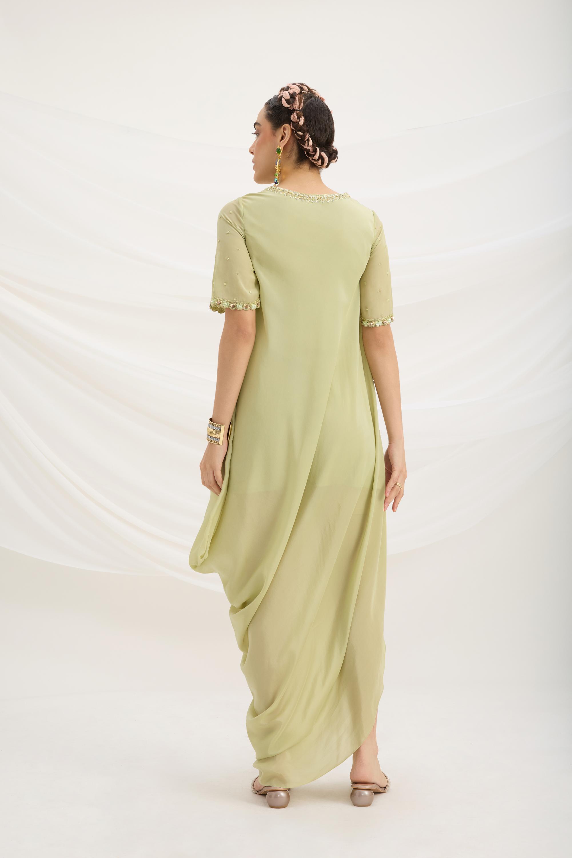 DRAPE DRESS