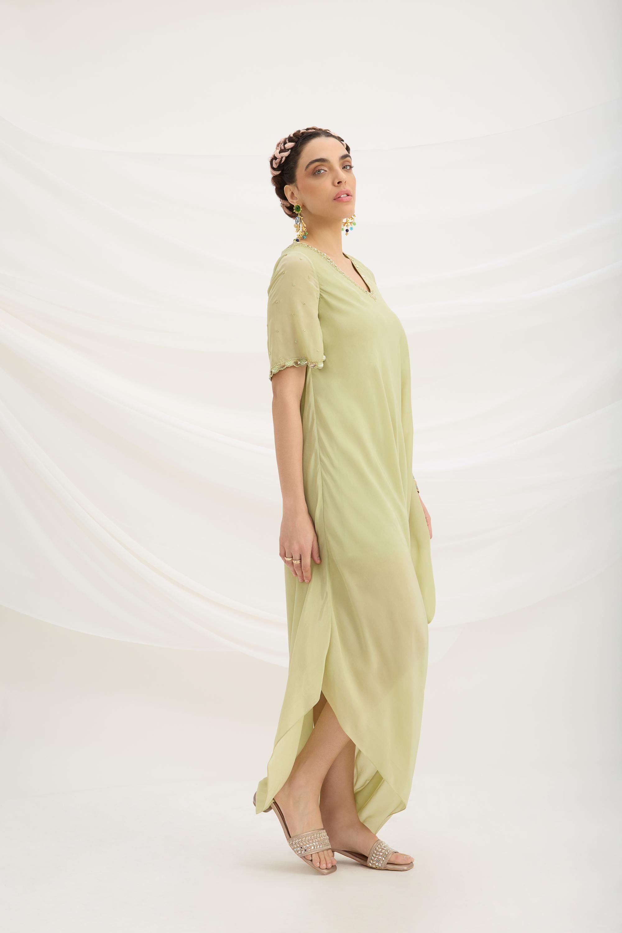 DRAPE DRESS