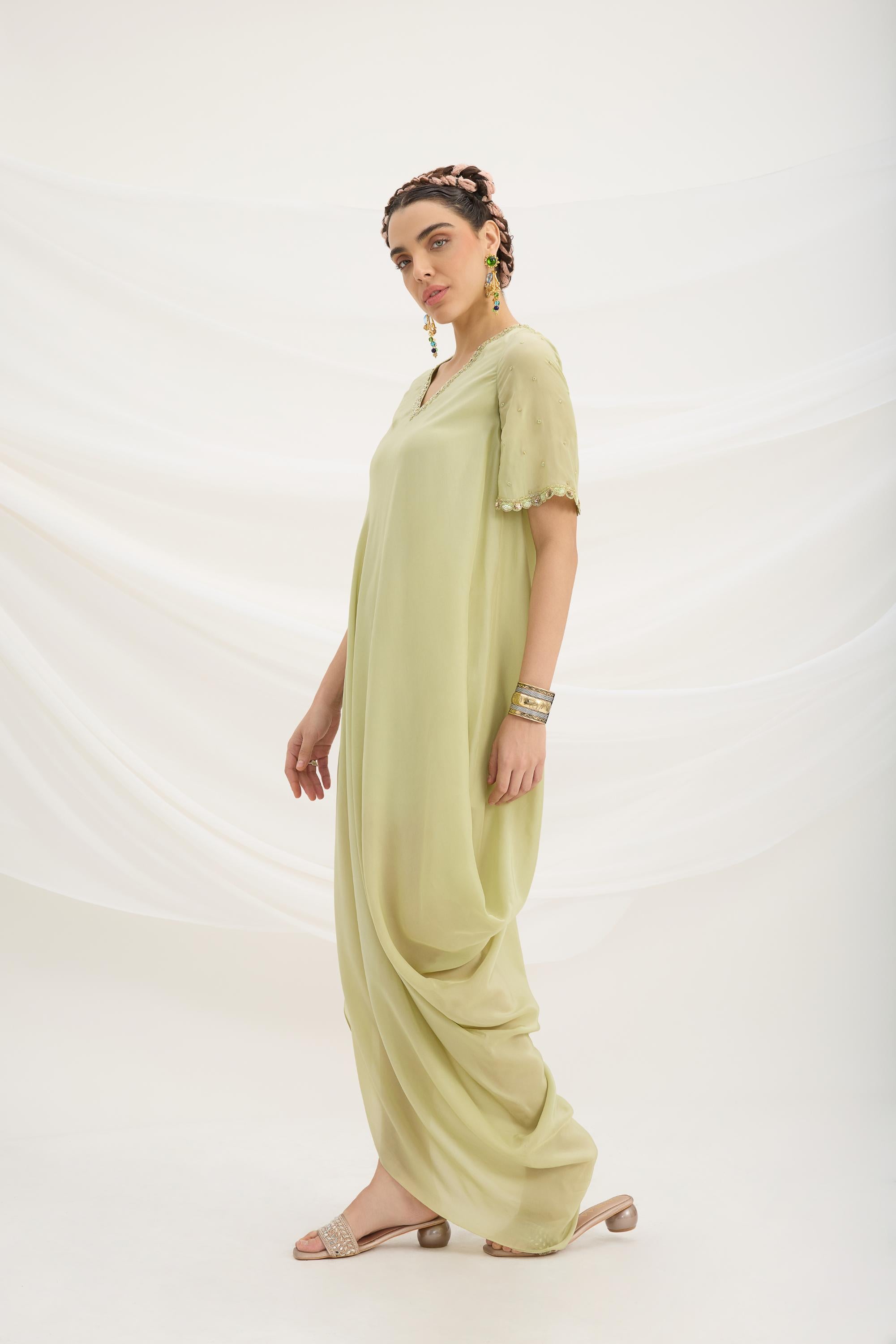 DRAPE DRESS
