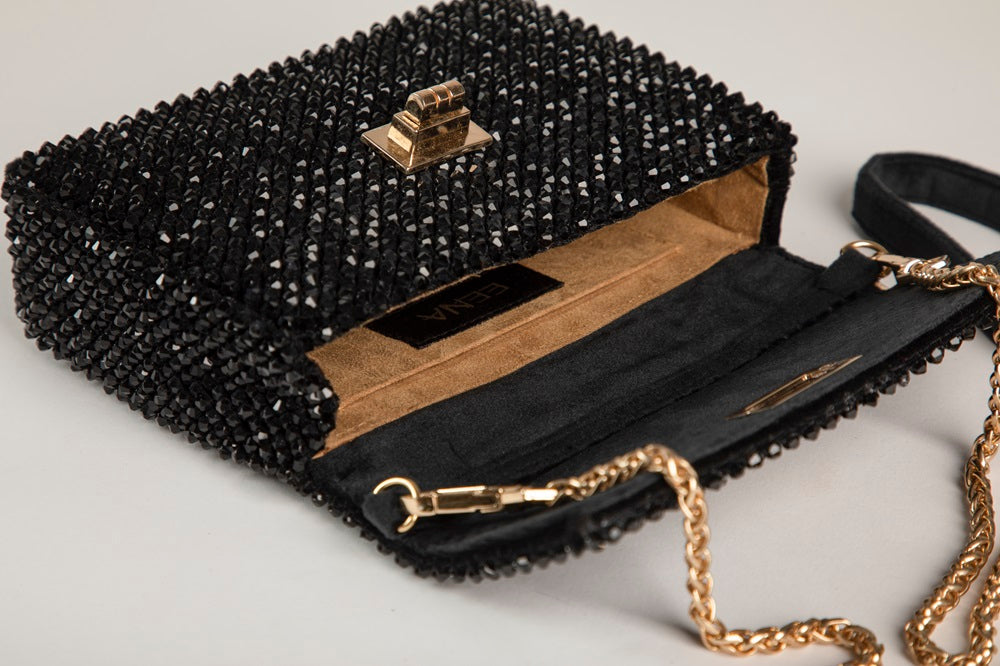 MIRAI CLUTCH-BLACK