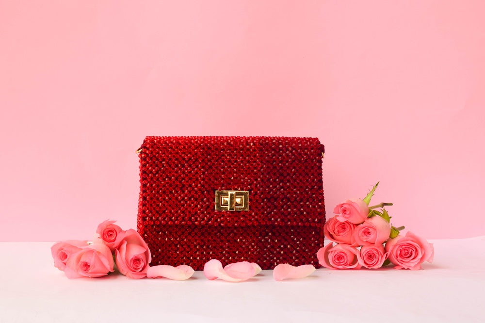 MIRAI CLUTCH-RED
