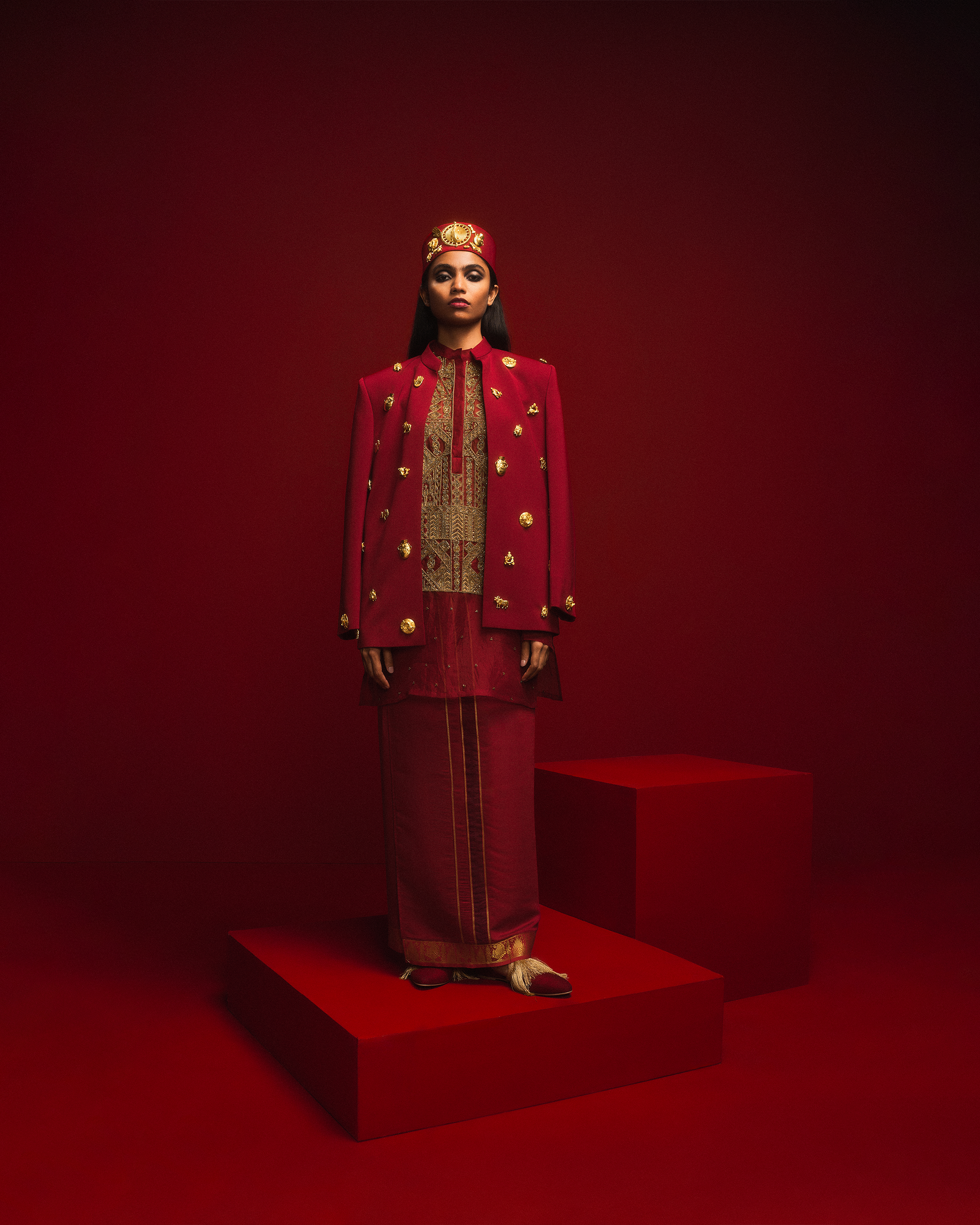 THE CRIMSON ALL STAR JACKET