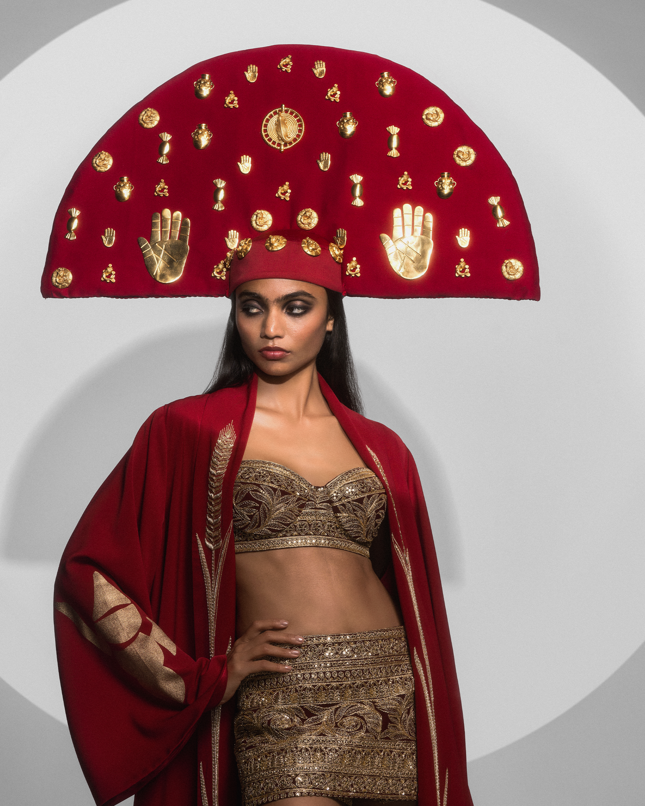 The Carmine Stalk Of Wheat Housecoat