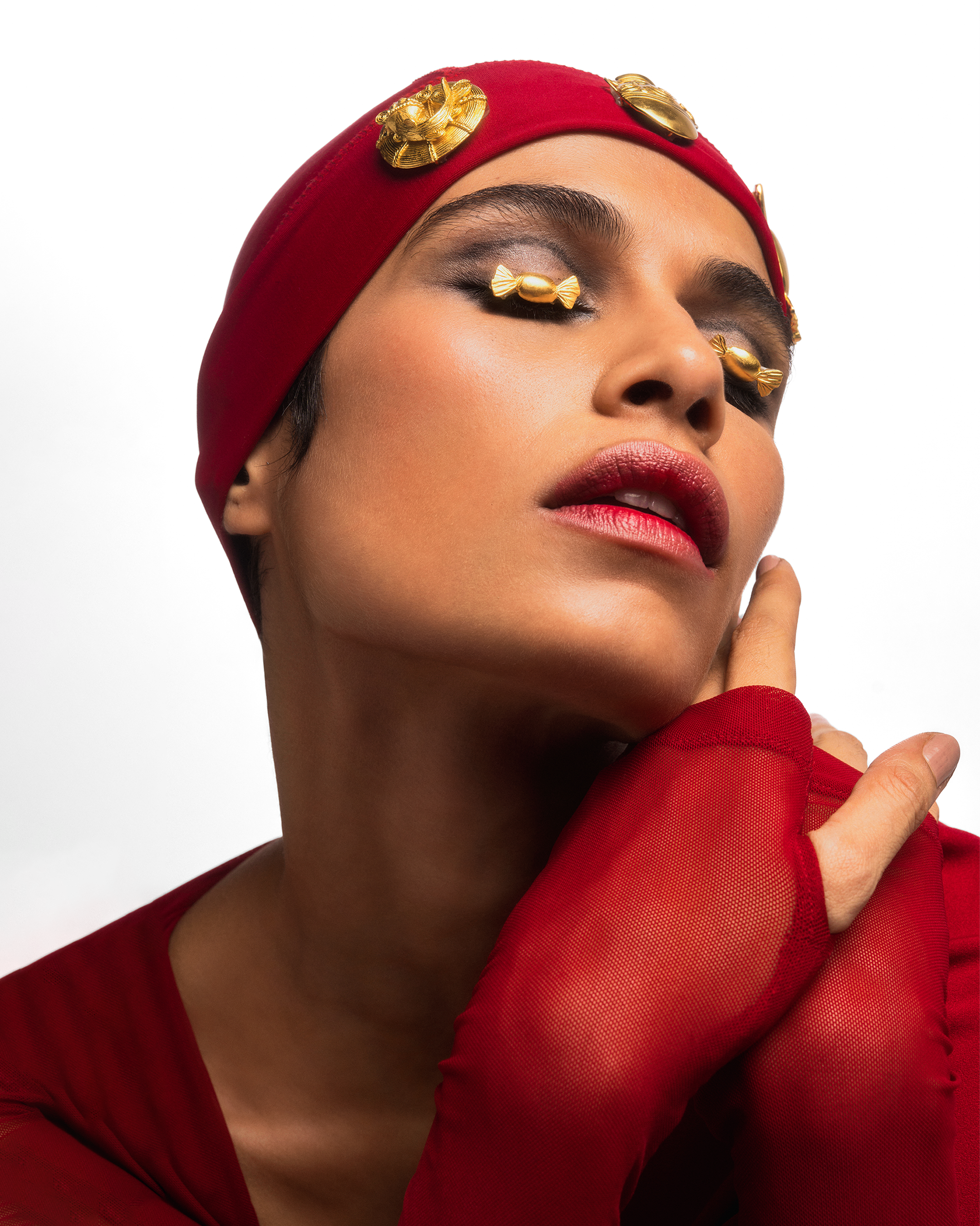 The Manhattan Cocktail Saree