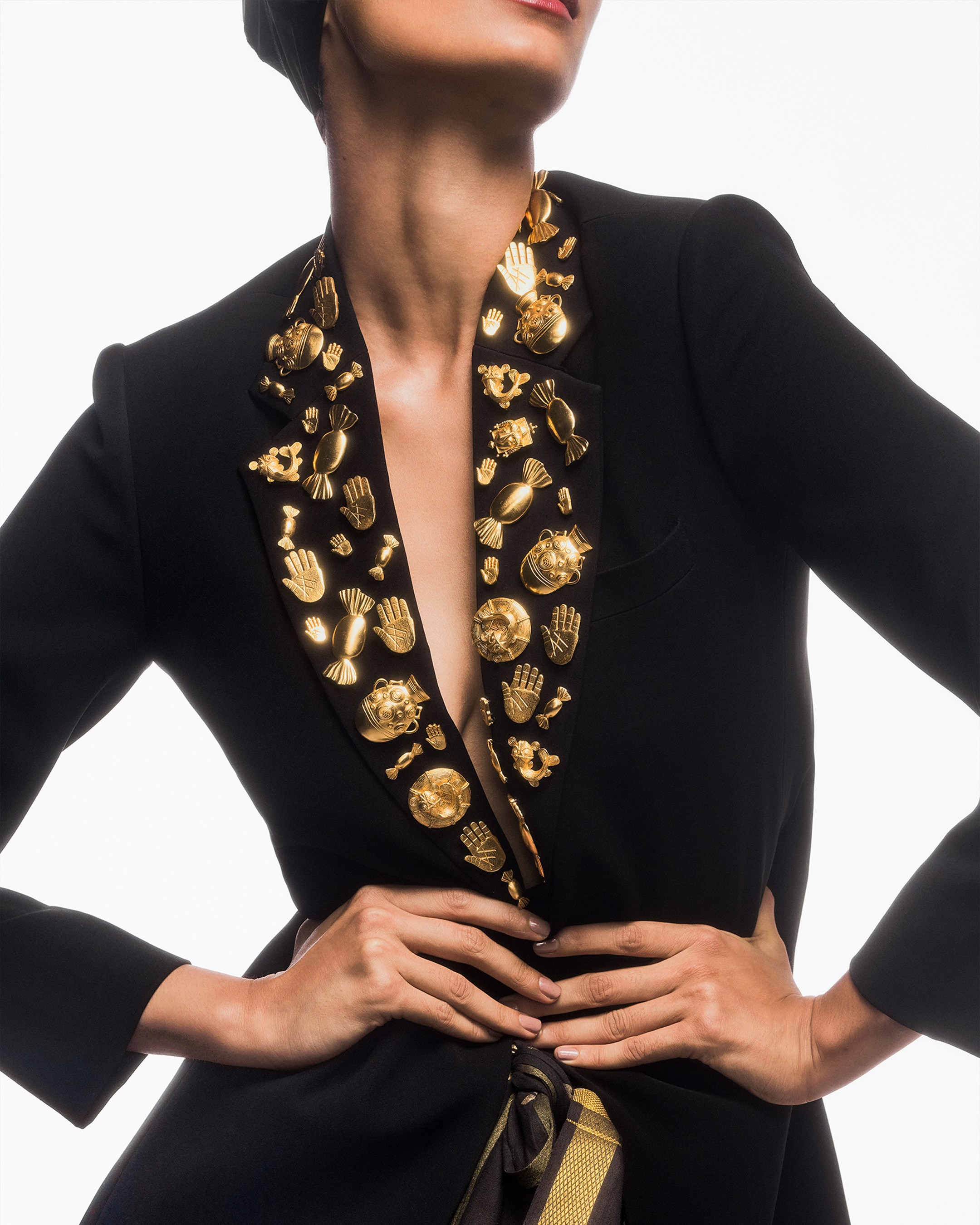 The Black Trophy Jacket Set