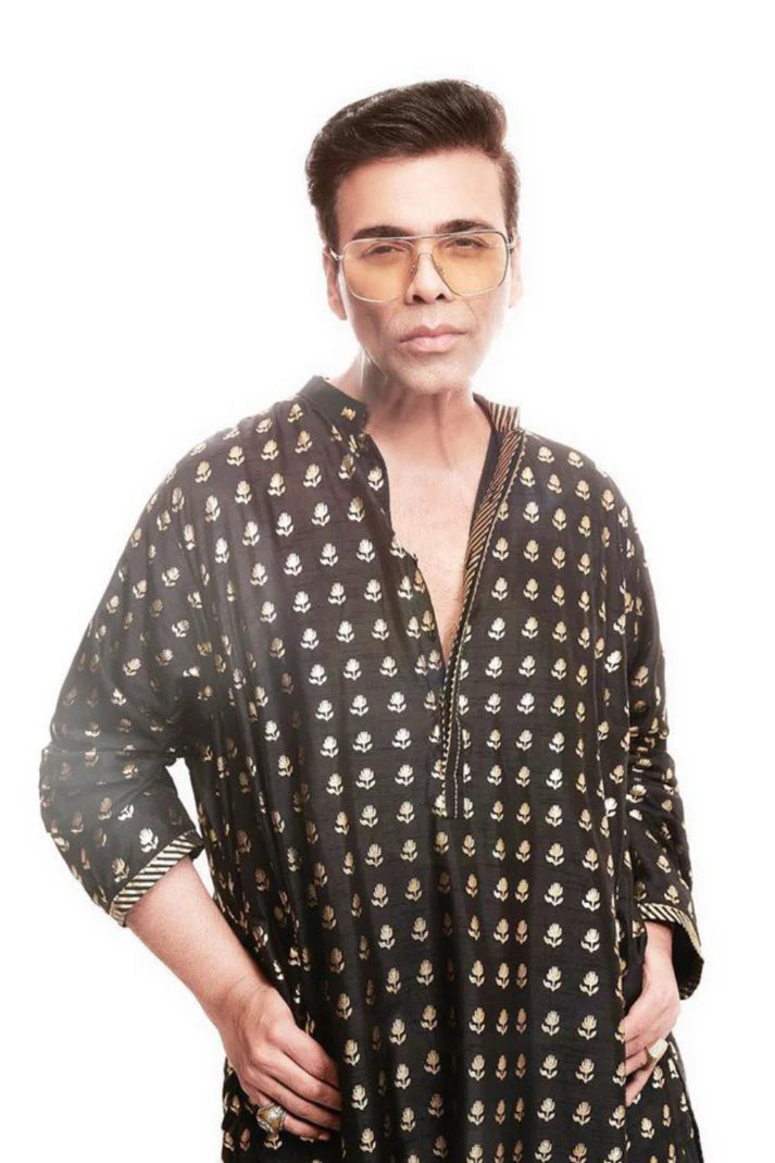 Black Wallflower Kurta