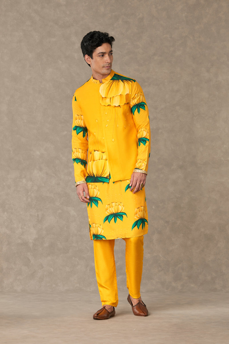 Mustard Masakali Bandi Set