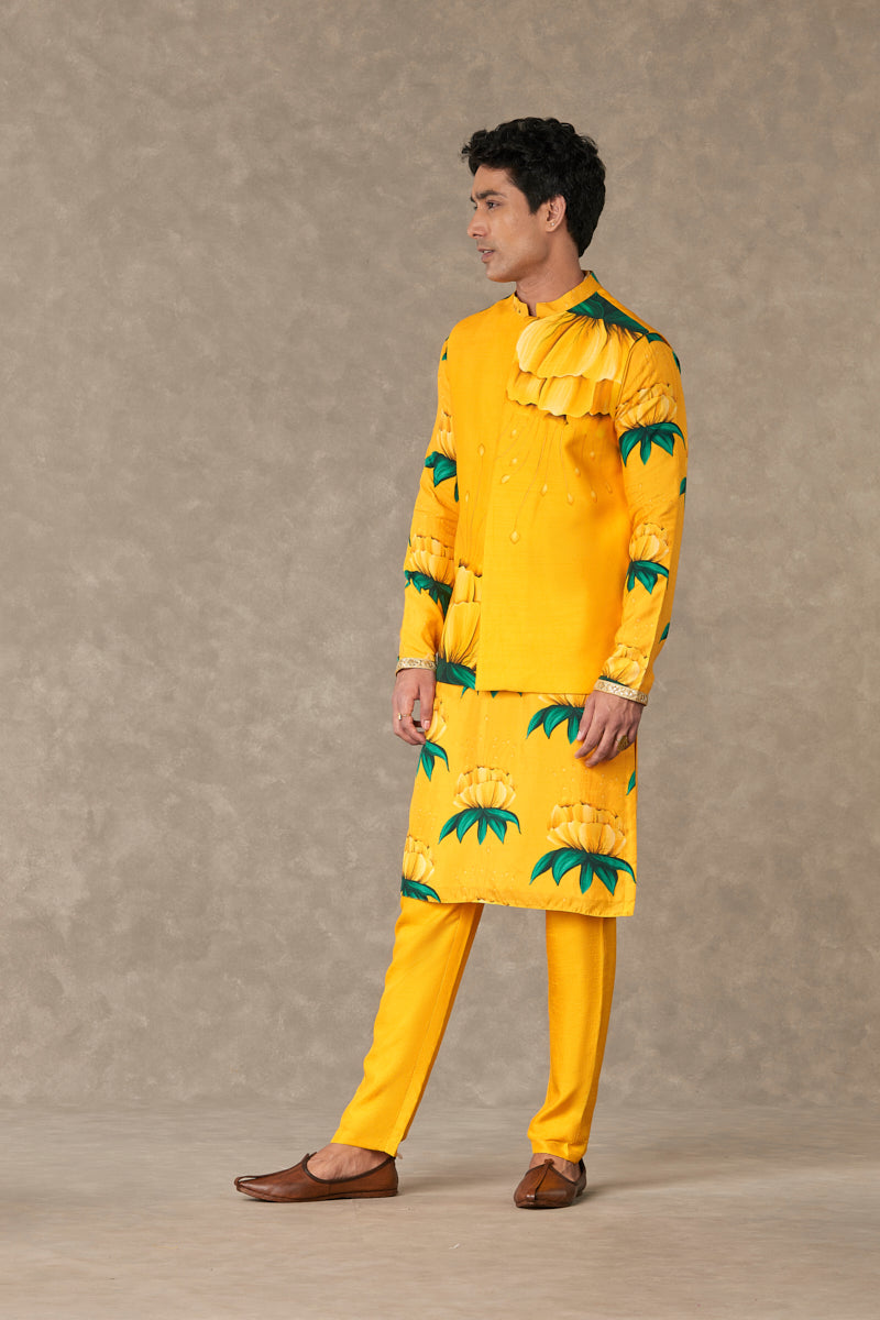 Mustard Masakali Bandi Set