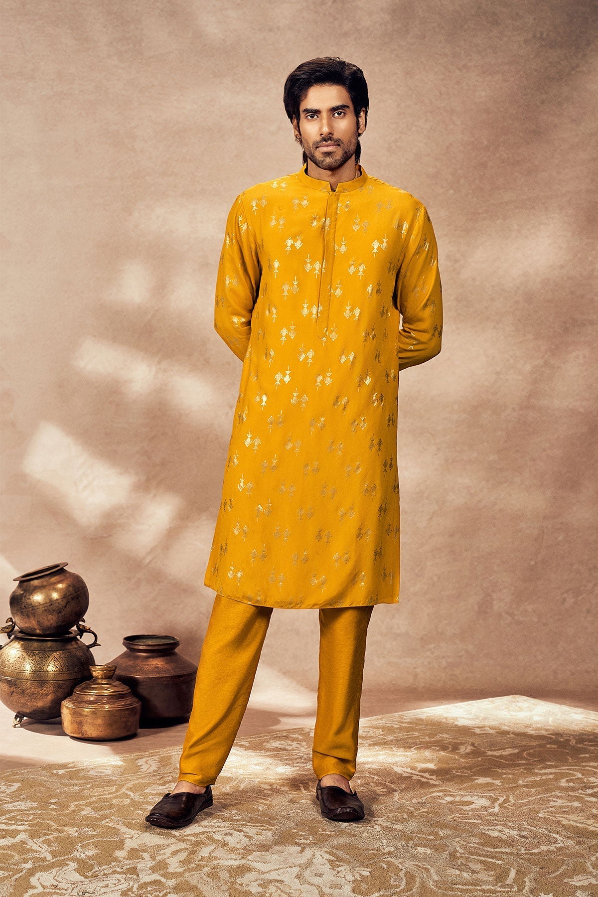 YELLOW MYSTIC KURTA