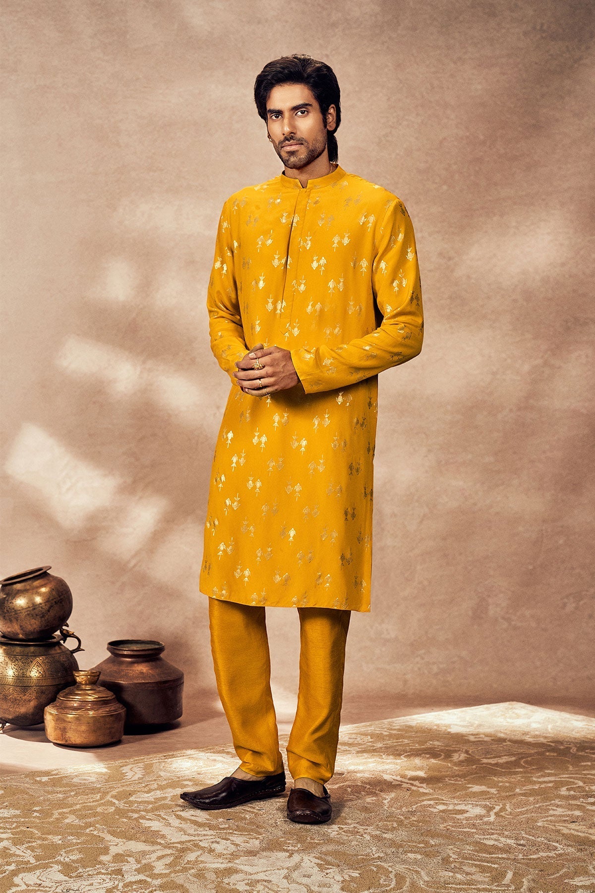 YELLOW MYSTIC KURTA