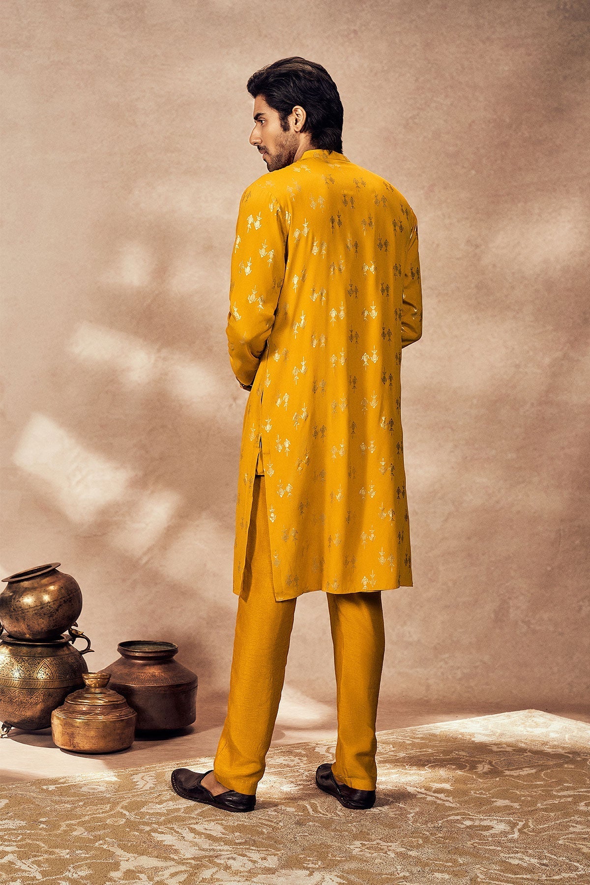 YELLOW MYSTIC KURTA