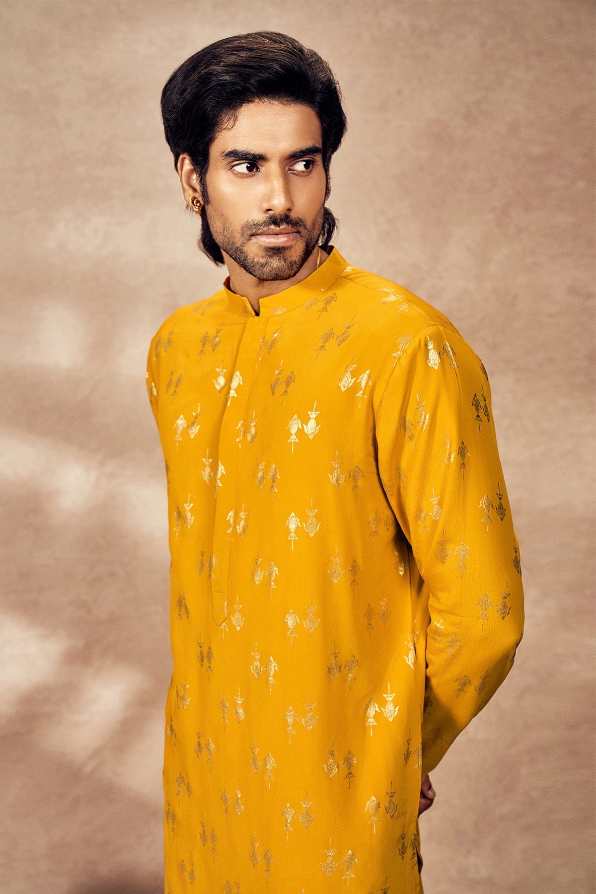 YELLOW MYSTIC KURTA