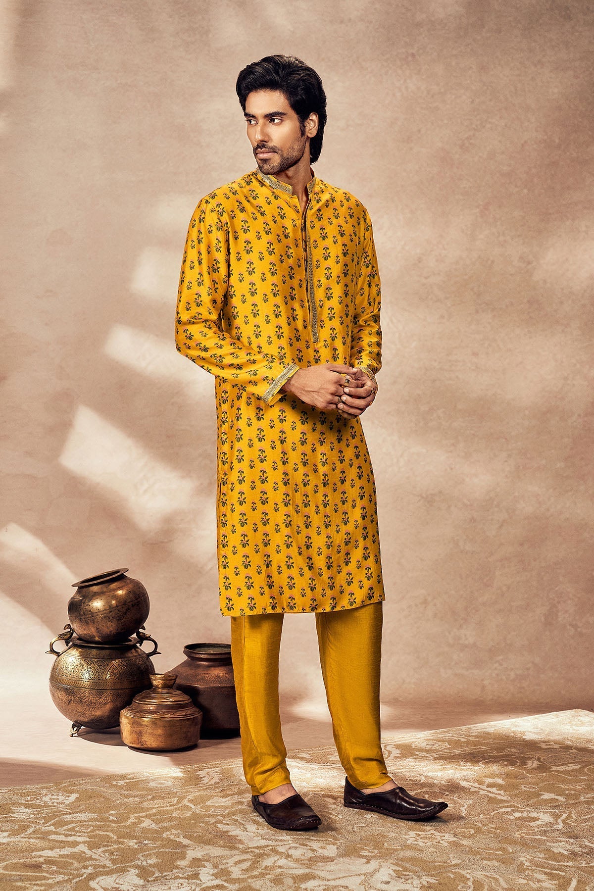YELLOW PIXIE DUST KURTA
