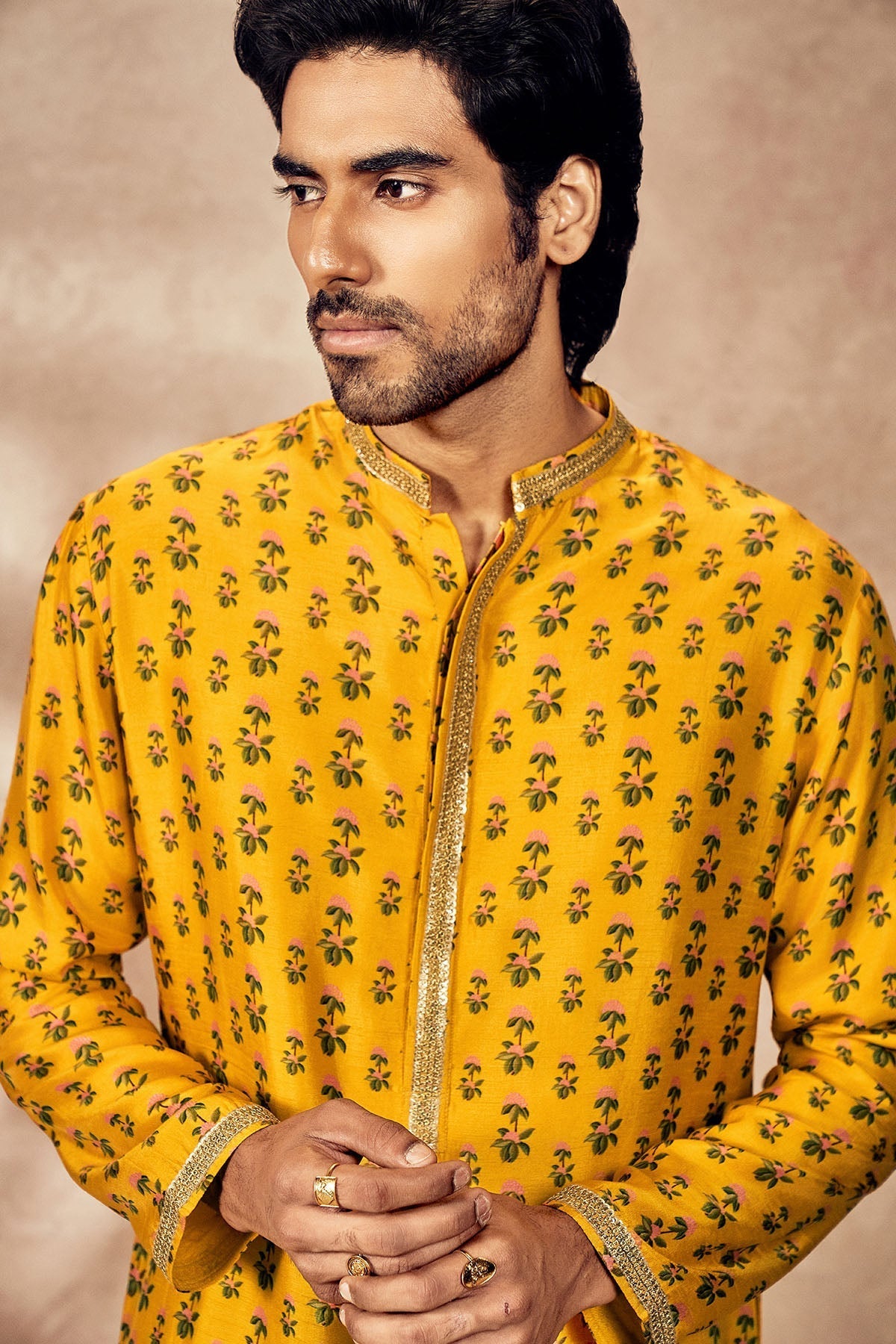 YELLOW PIXIE DUST KURTA