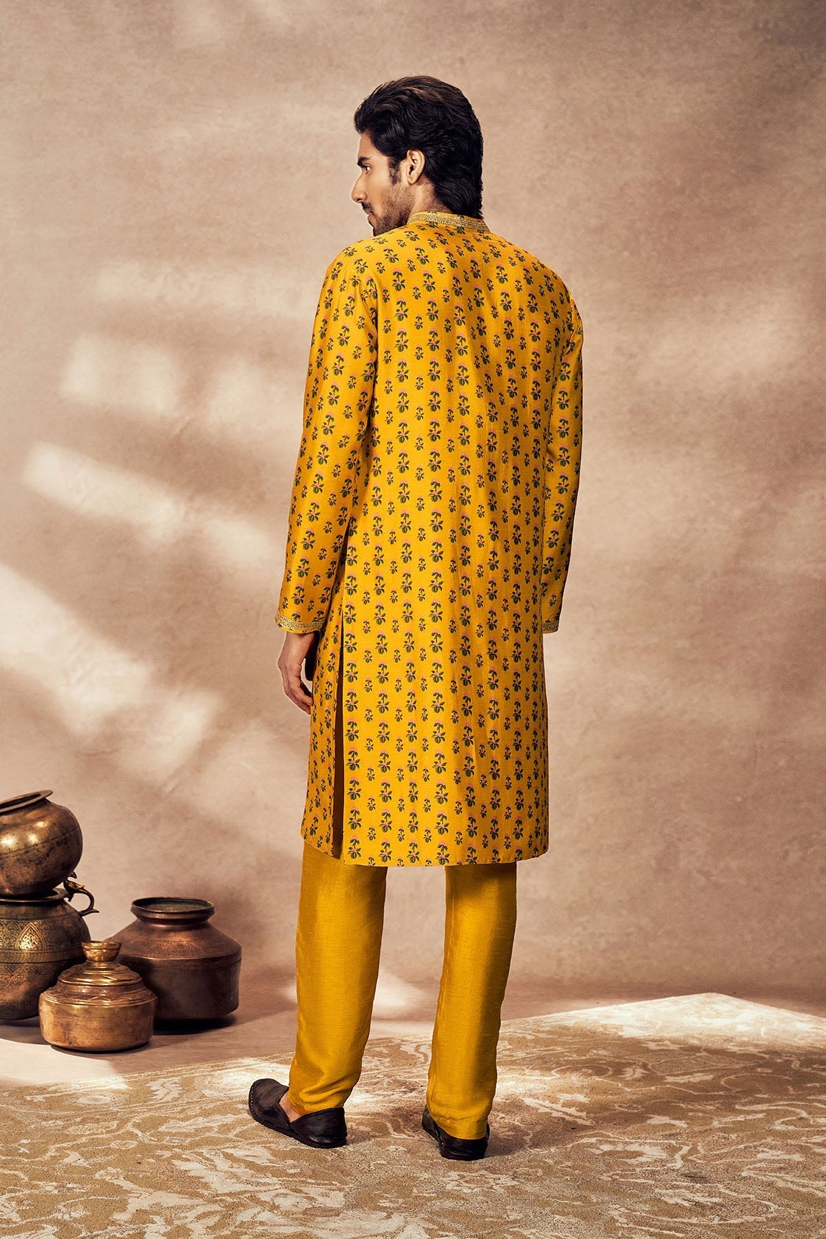 YELLOW PIXIE DUST KURTA